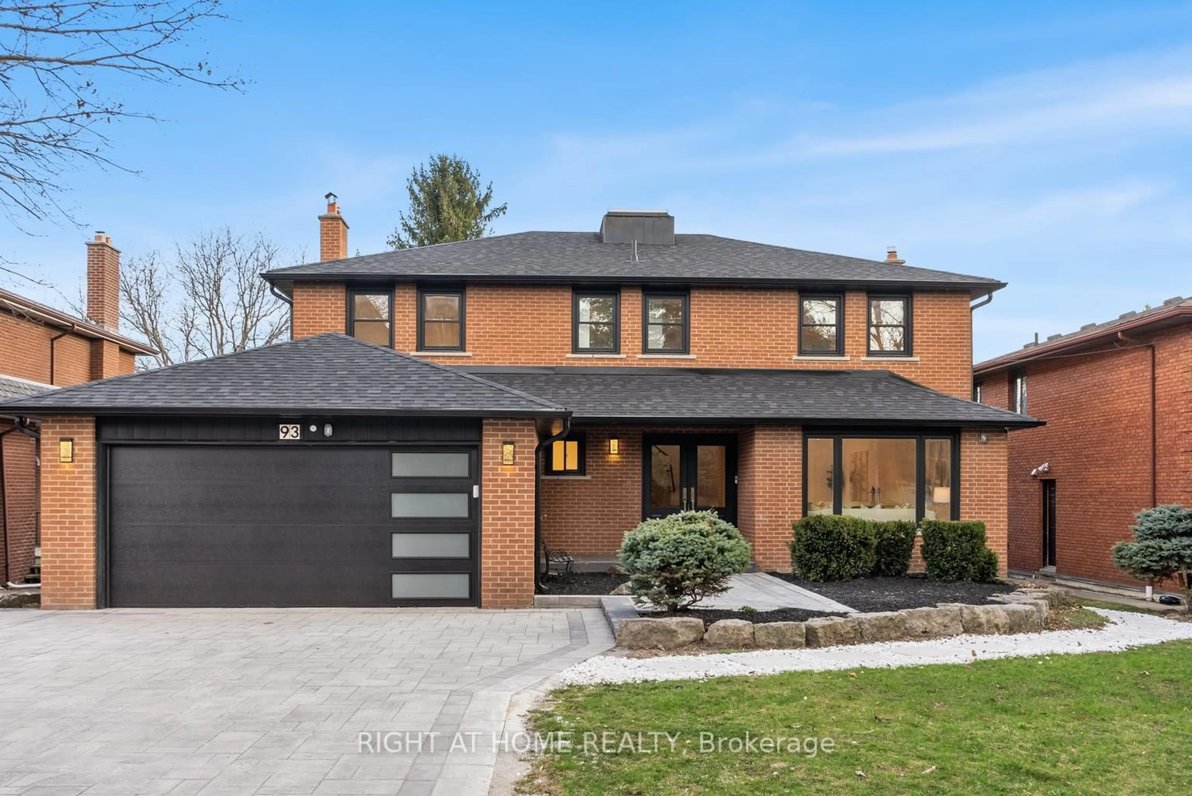 Home with brick exterior material, street for 93 Pemberton Rd, Richmond Hill Ontario L4C 3T6