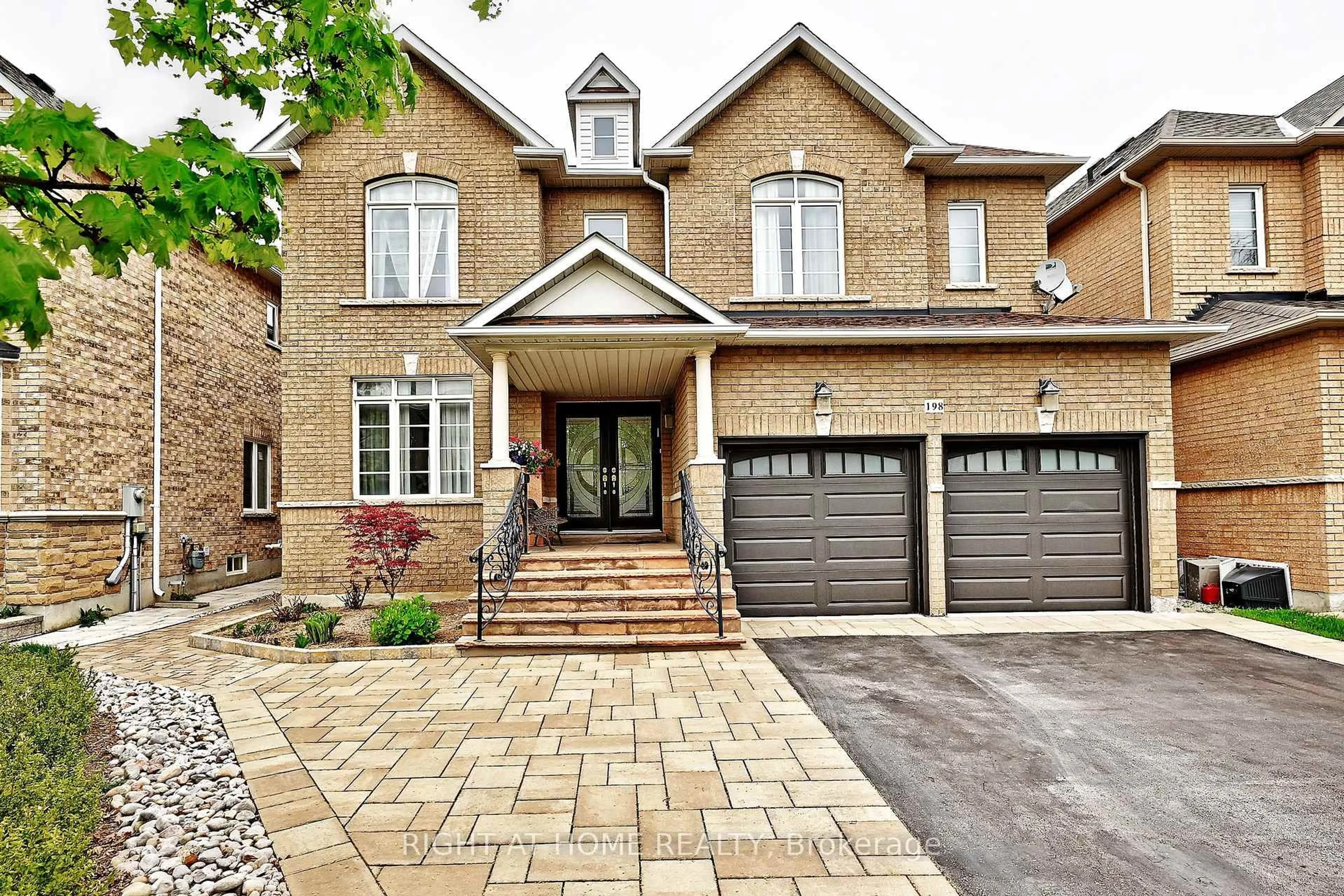 Home with brick exterior material, street for 198 Seabreeze Ave, Vaughan Ontario L4J 9H2