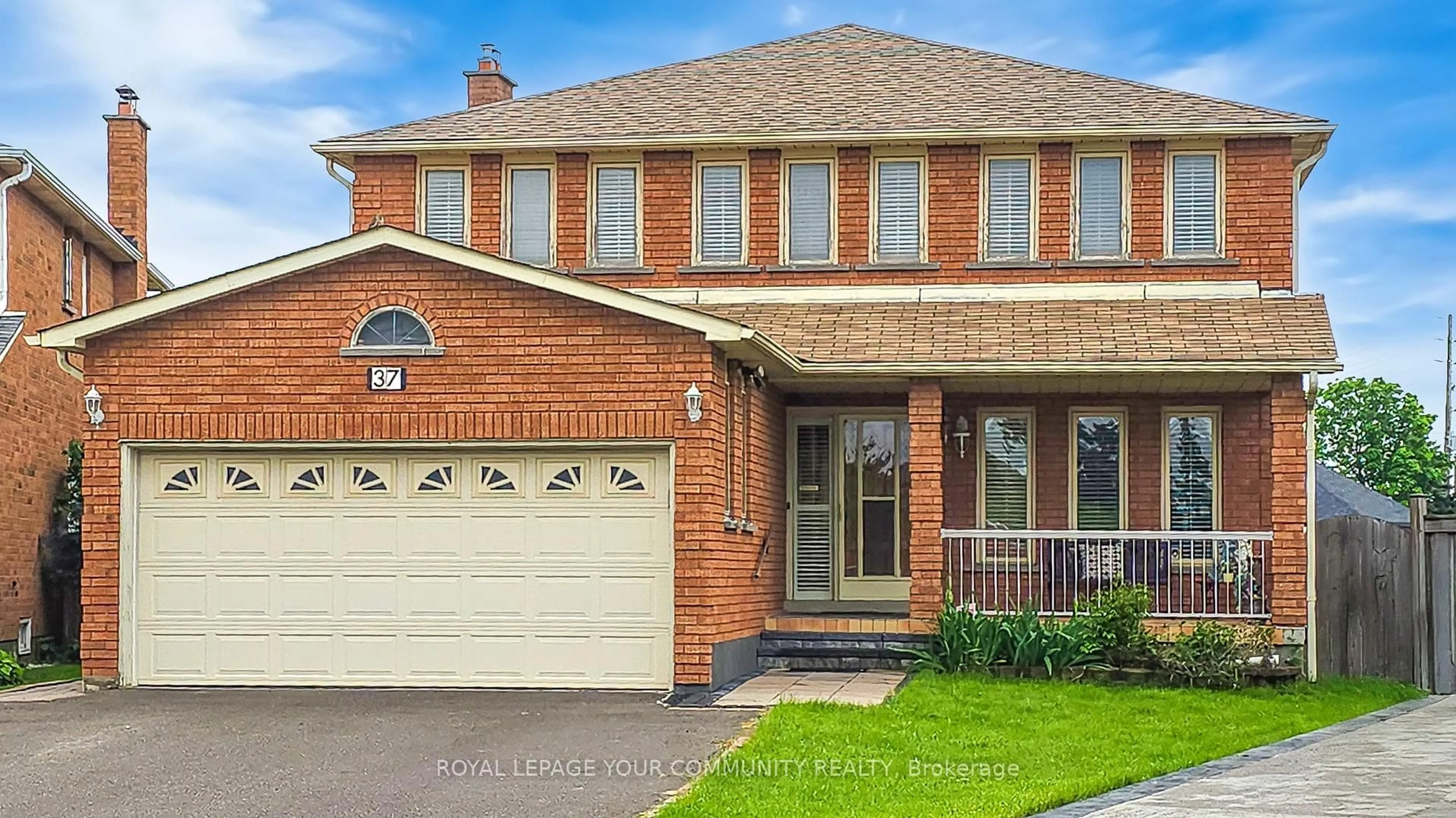 Home with brick exterior material, street for 37 Cabinet Cres, Vaughan Ontario L4L 6H9