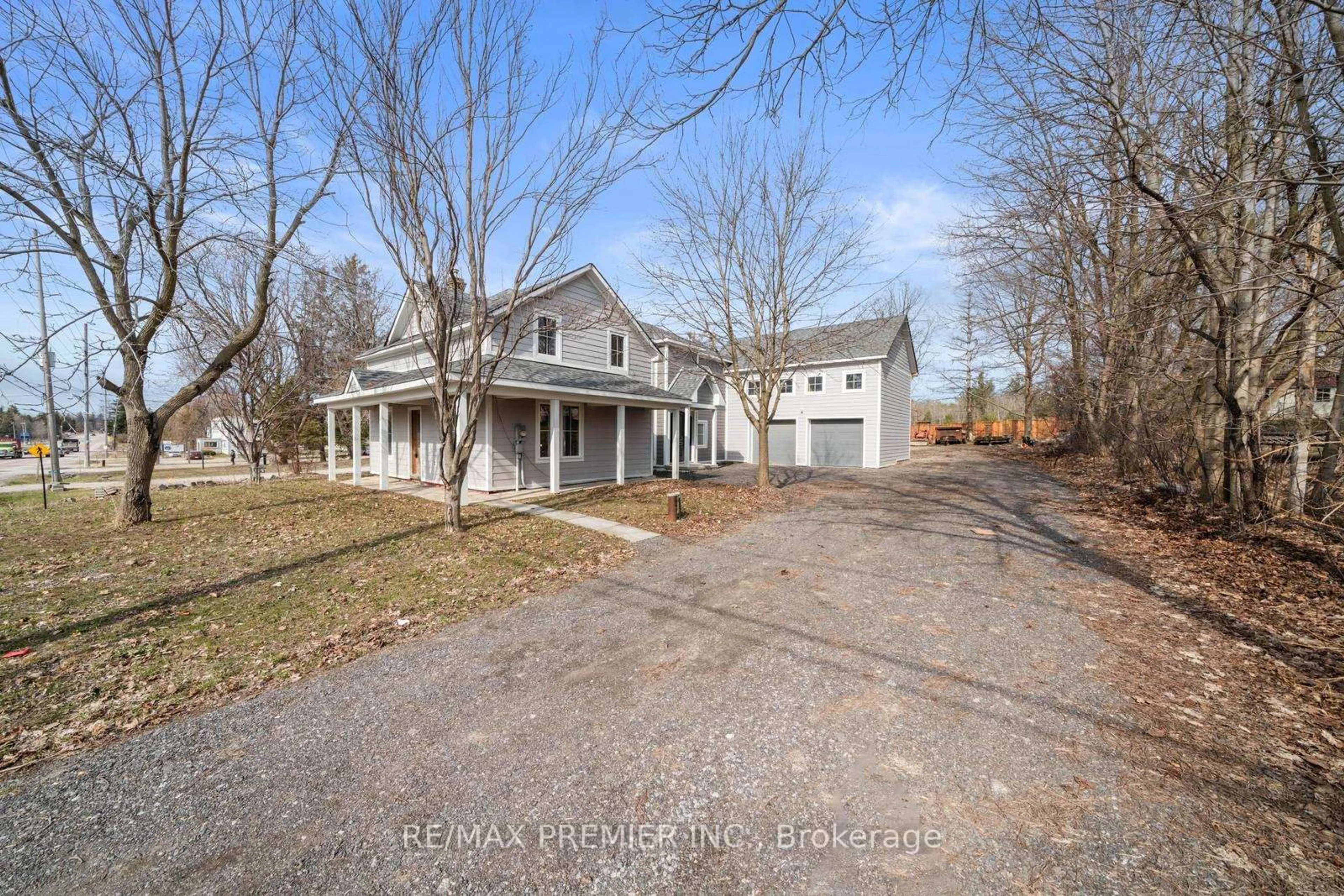 A pic from outside/outdoor area/front of a property/back of a property/a pic from drone, street for 14635 Woodbine Ave, Whitchurch-Stouffville Ontario L4A 2K8