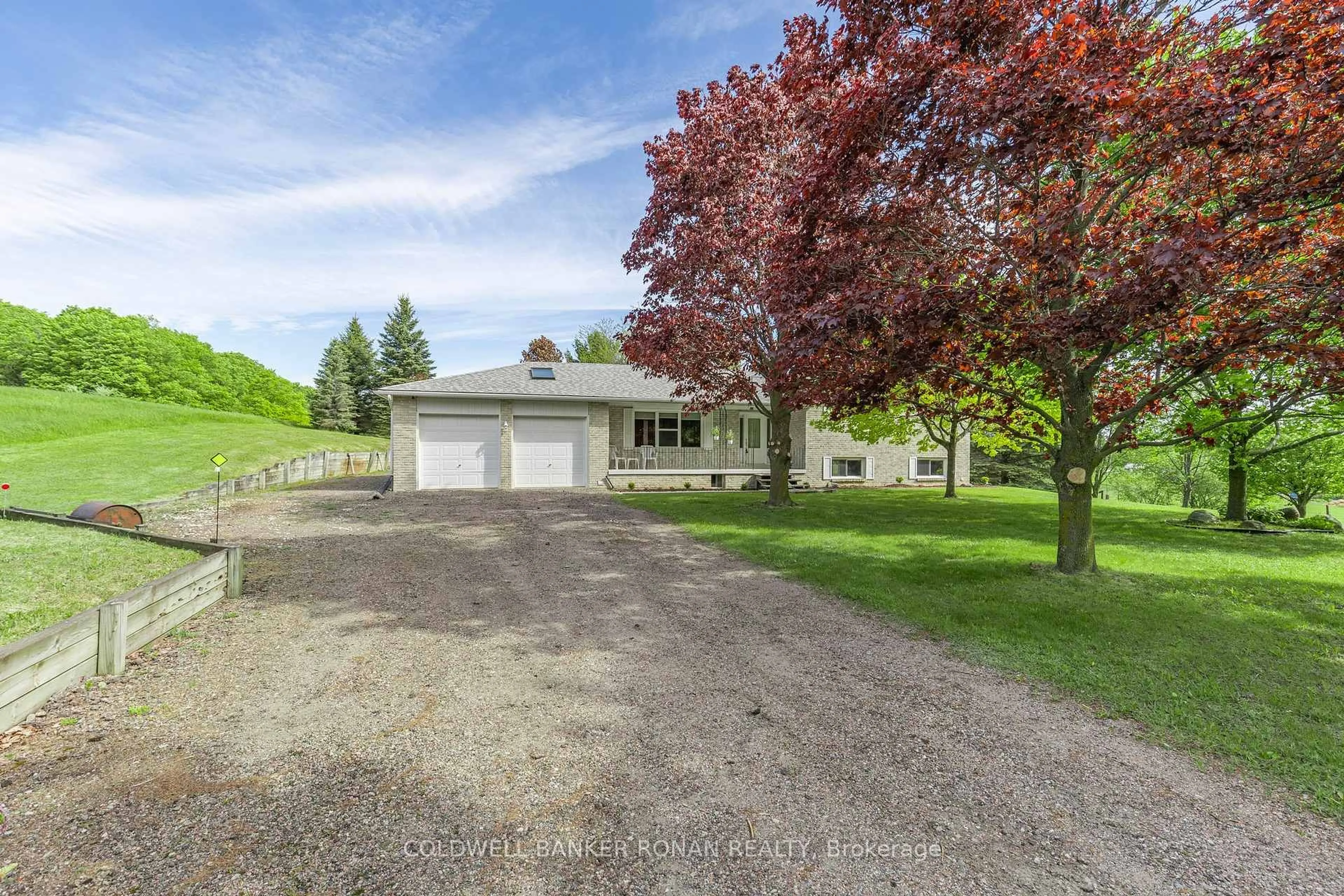 A pic from outside/outdoor area/front of a property/back of a property/a pic from drone, street for 7258 2nd Line, New Tecumseth Ontario L0G 1W0