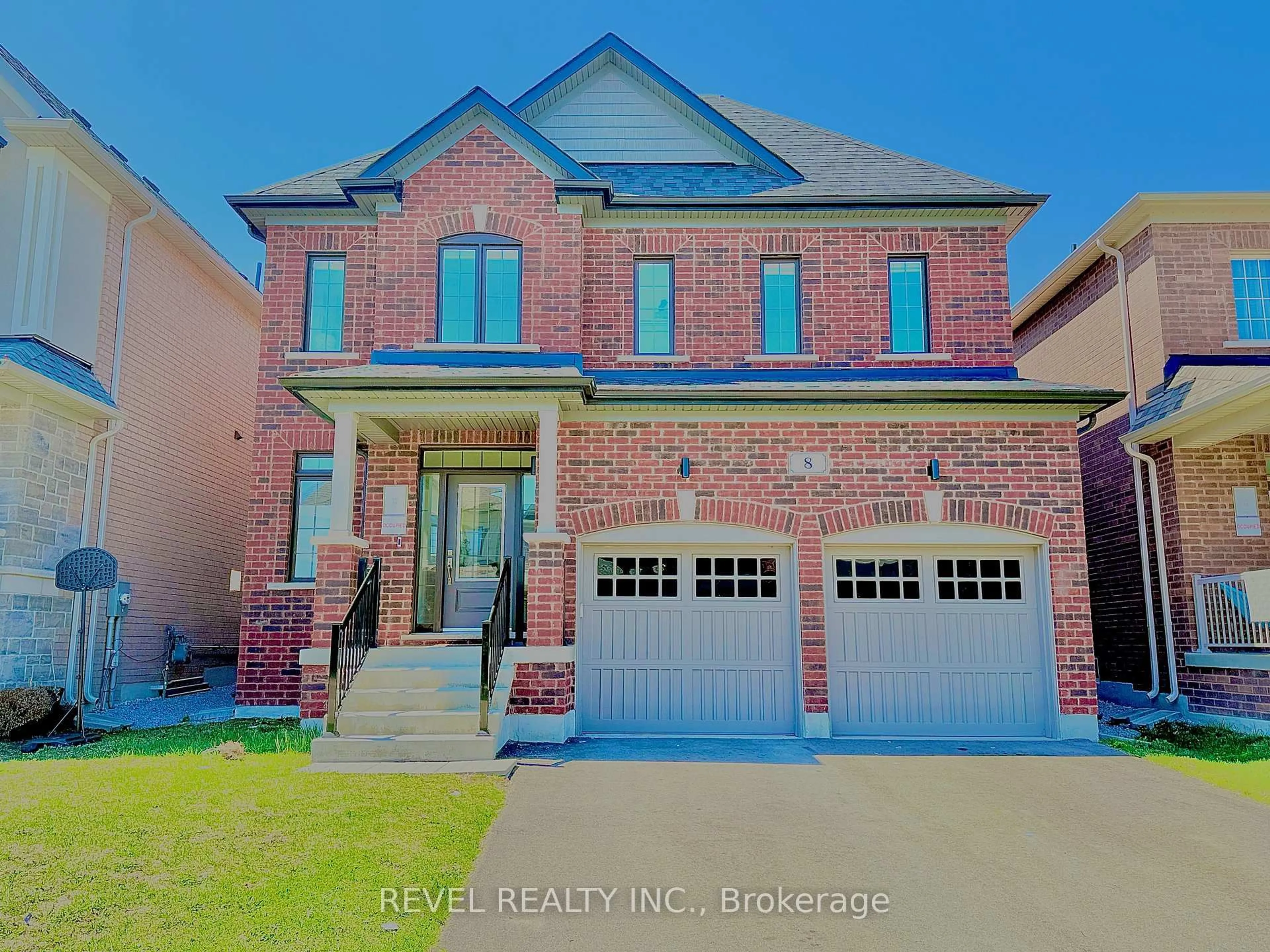 Home with brick exterior material, street for 8 Valleo St, Georgina Ontario L4P 1J5