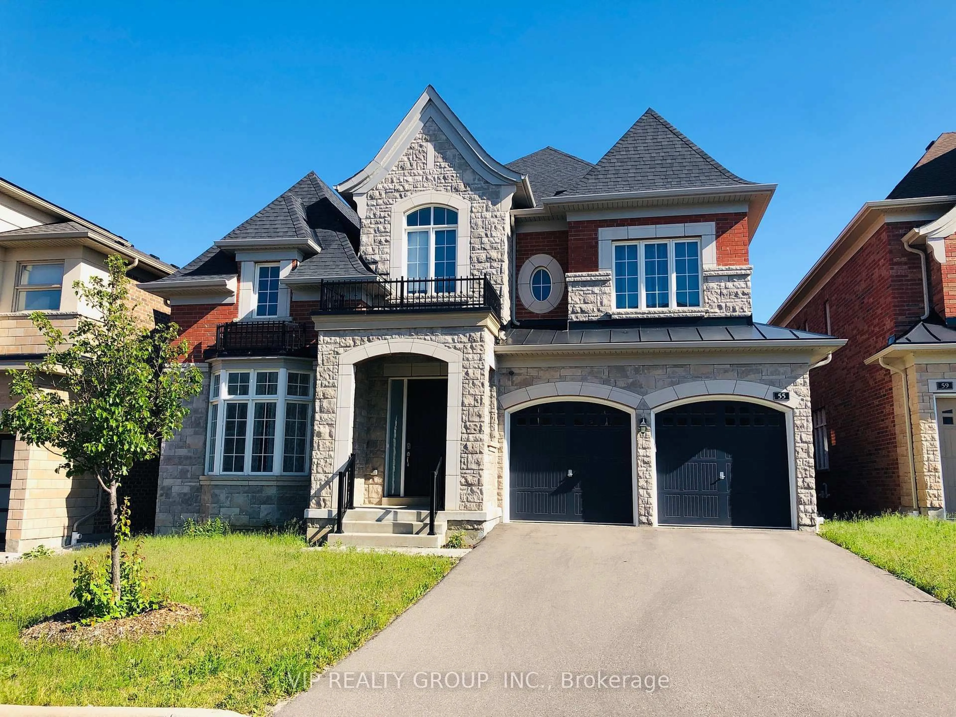 Home with brick exterior material, street for 55 Yates Ave, Vaughan Ontario L6A 0J1