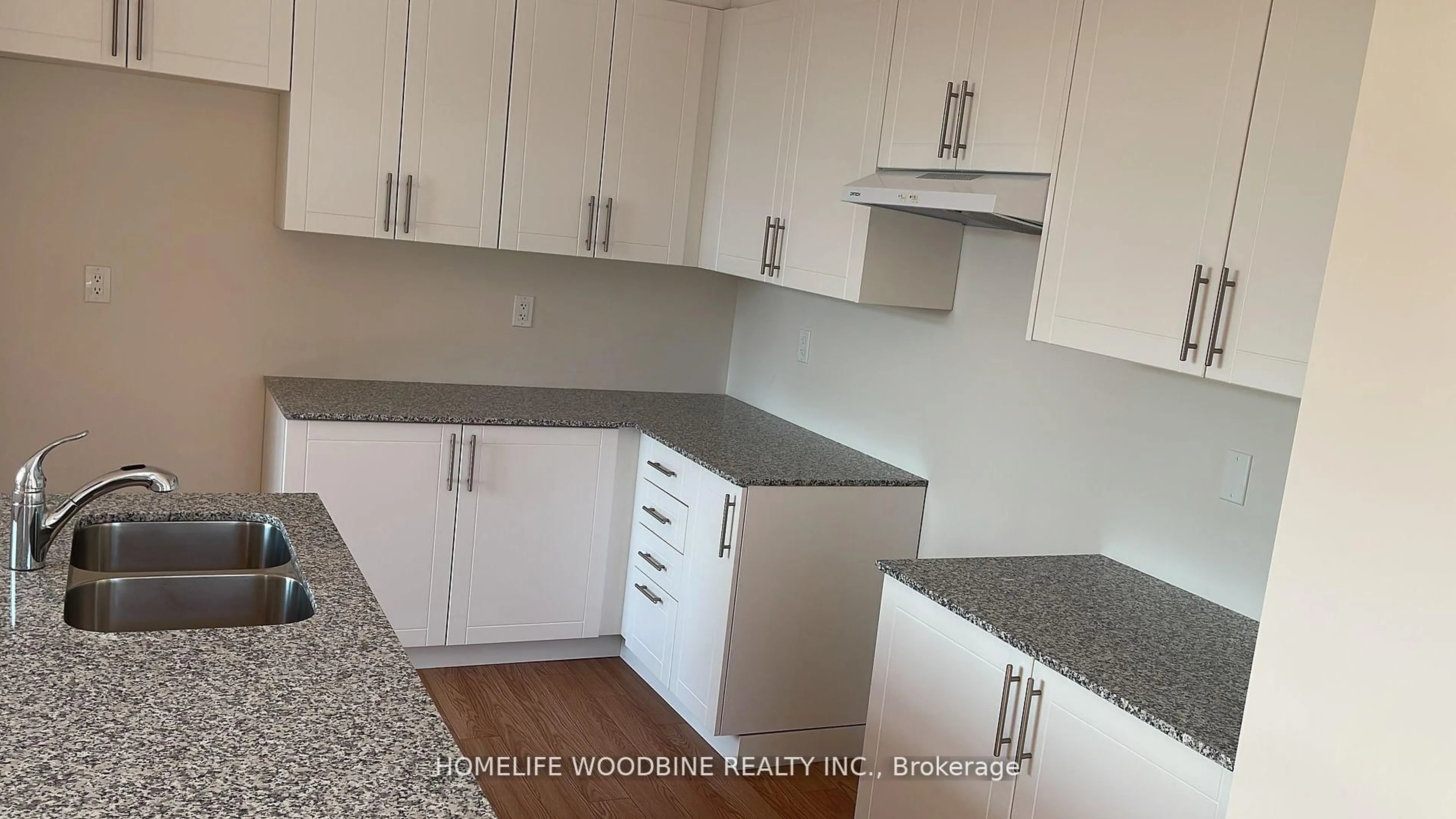 Standard kitchen, wood/laminate floor for 30 Chiffon St #43, Vaughan Ontario L4L 1V8
