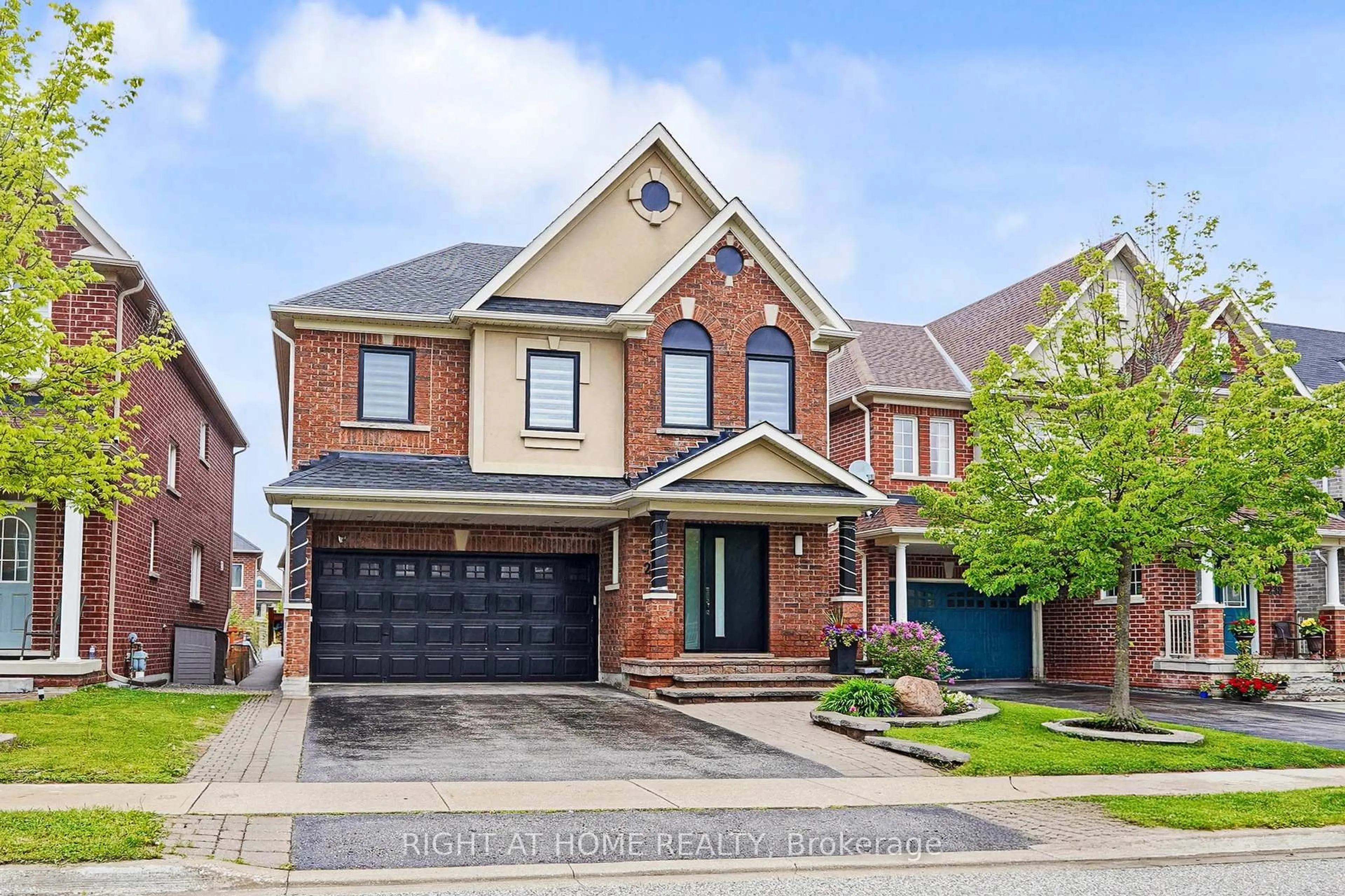 Home with brick exterior material, street for 236 Karl Rose Tr, Newmarket Ontario L3X 3J2