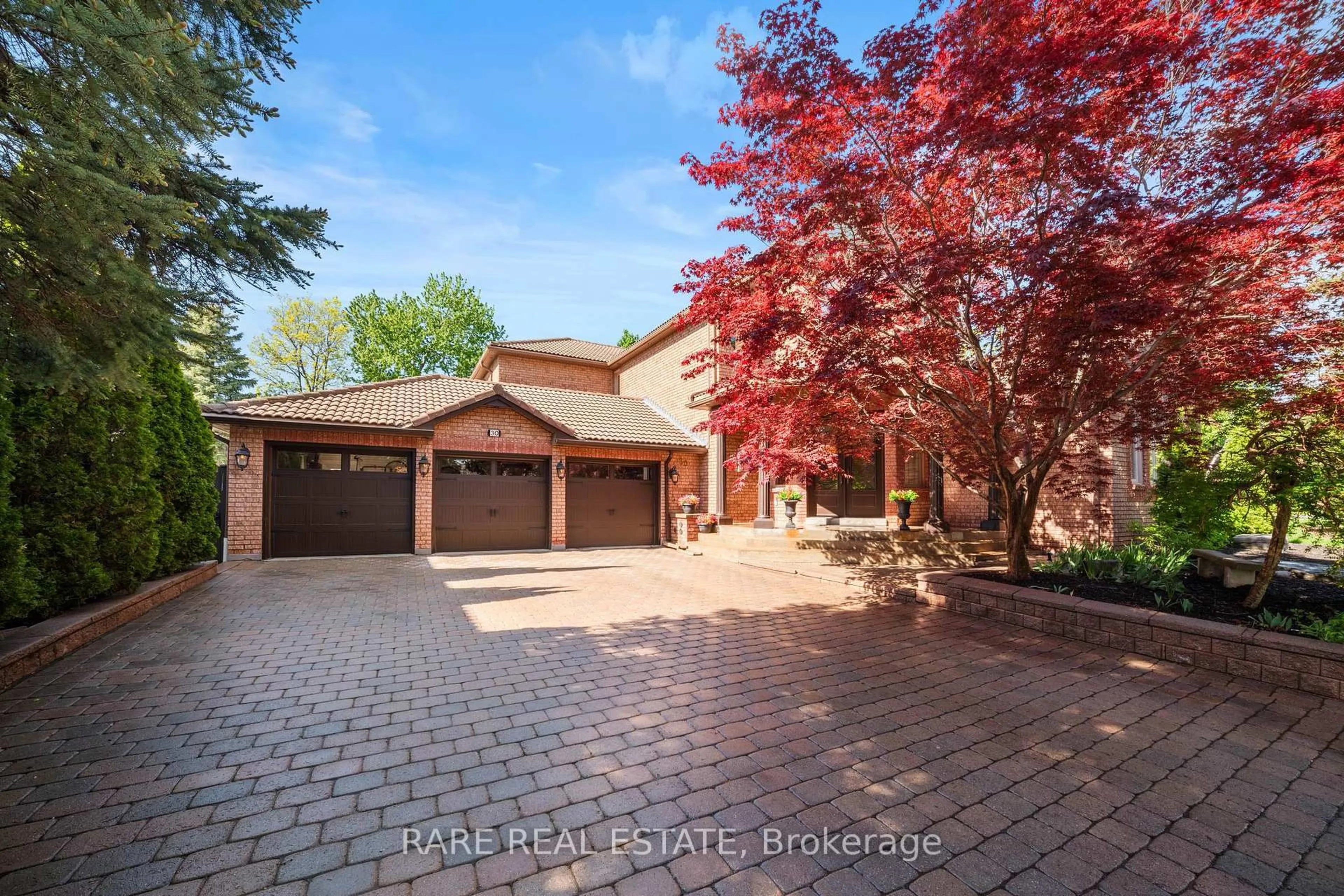 Home with brick exterior material, street for 30 Delia Pl, Vaughan Ontario L4L 8P6