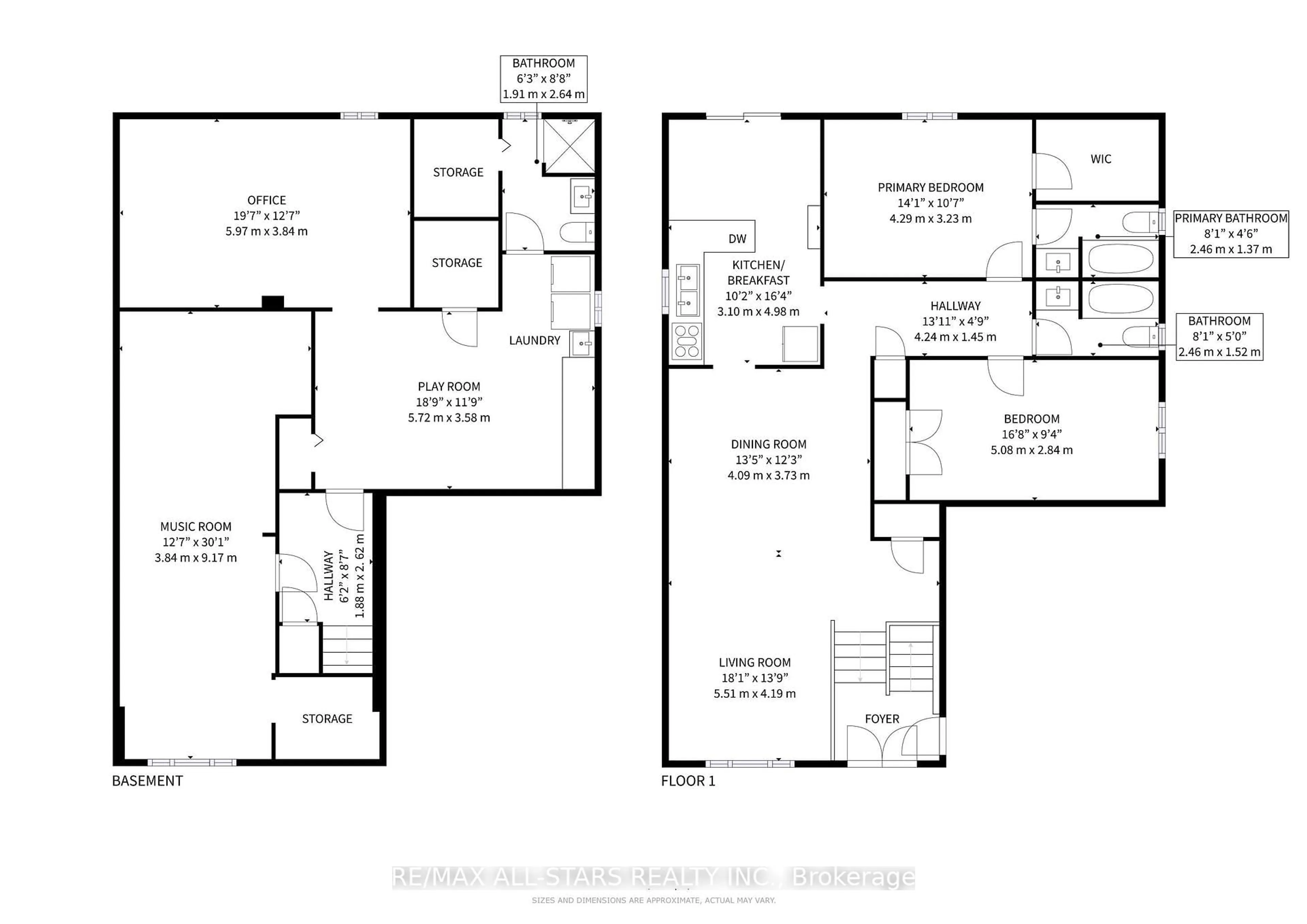Floor plan for 6 Forsythe Dr, Uxbridge Ontario L9P 1V7