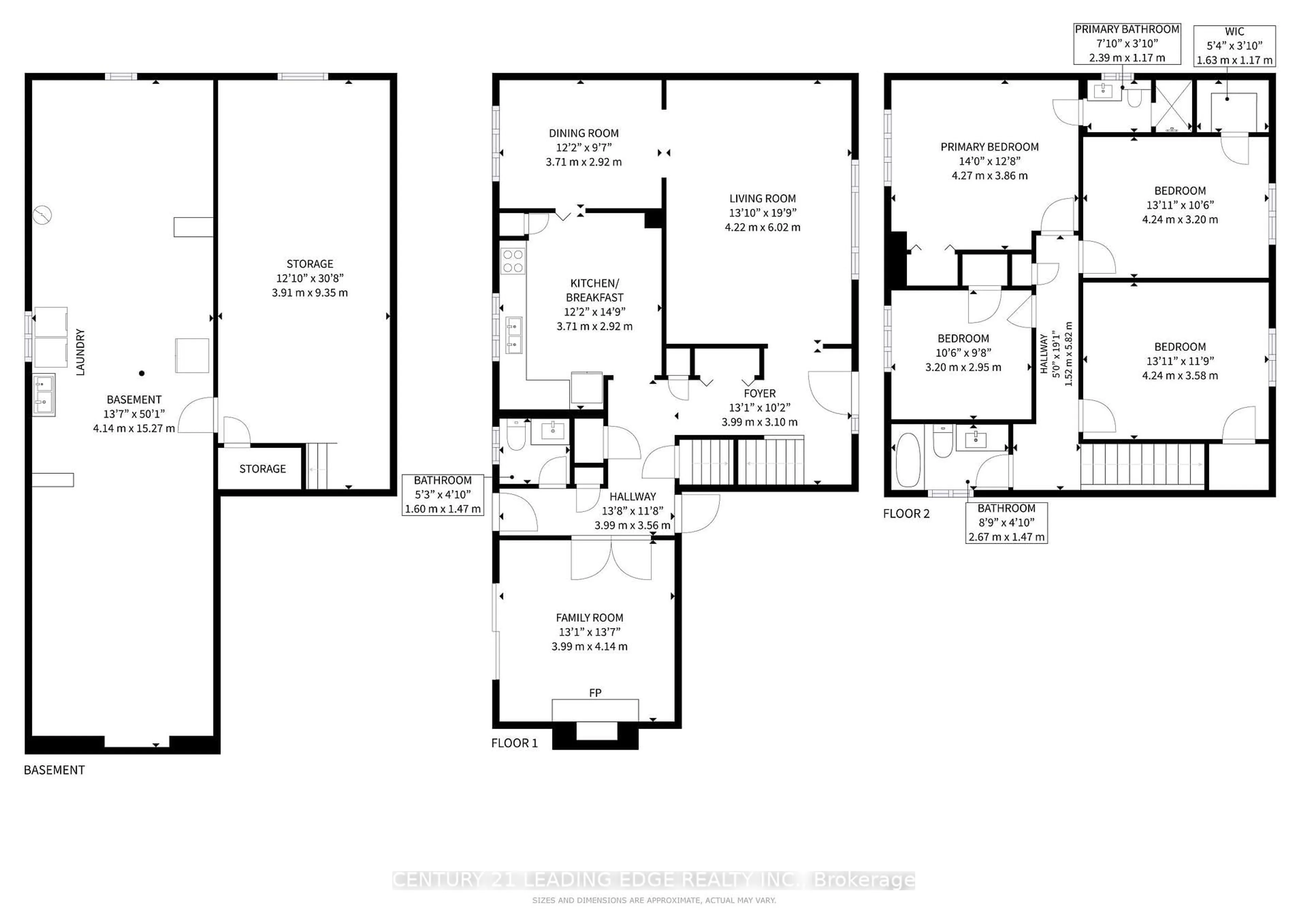 Floor plan for 27 Jeremy Dr, Markham Ontario L3R 2K7