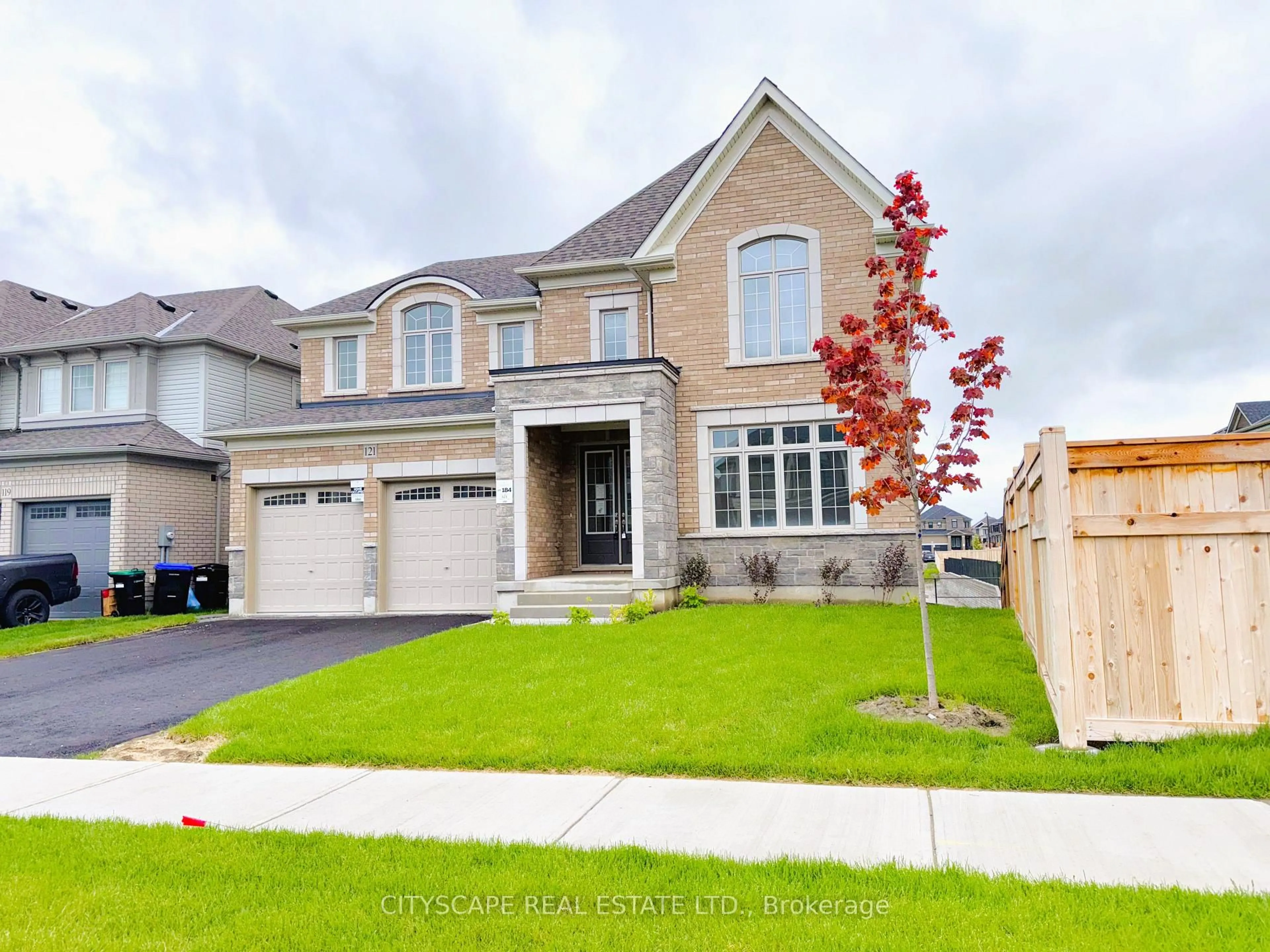 Home with brick exterior material, street for 121 Bluebird Blvd, Adjala-Tosorontio Ontario L0G 1W0