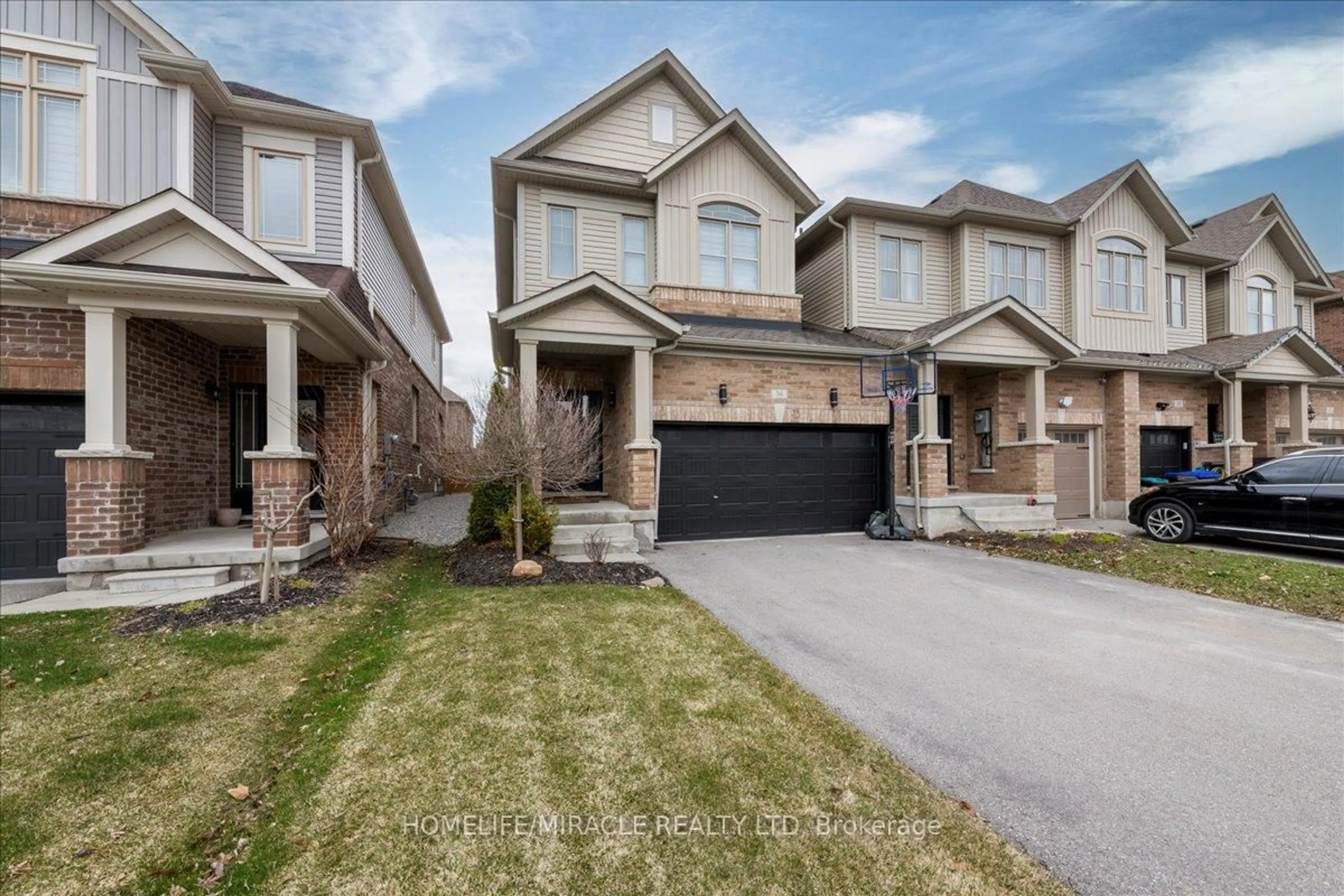 Home with brick exterior material, street for 36 Hoard Ave, New Tecumseth Ontario L9R 0M3