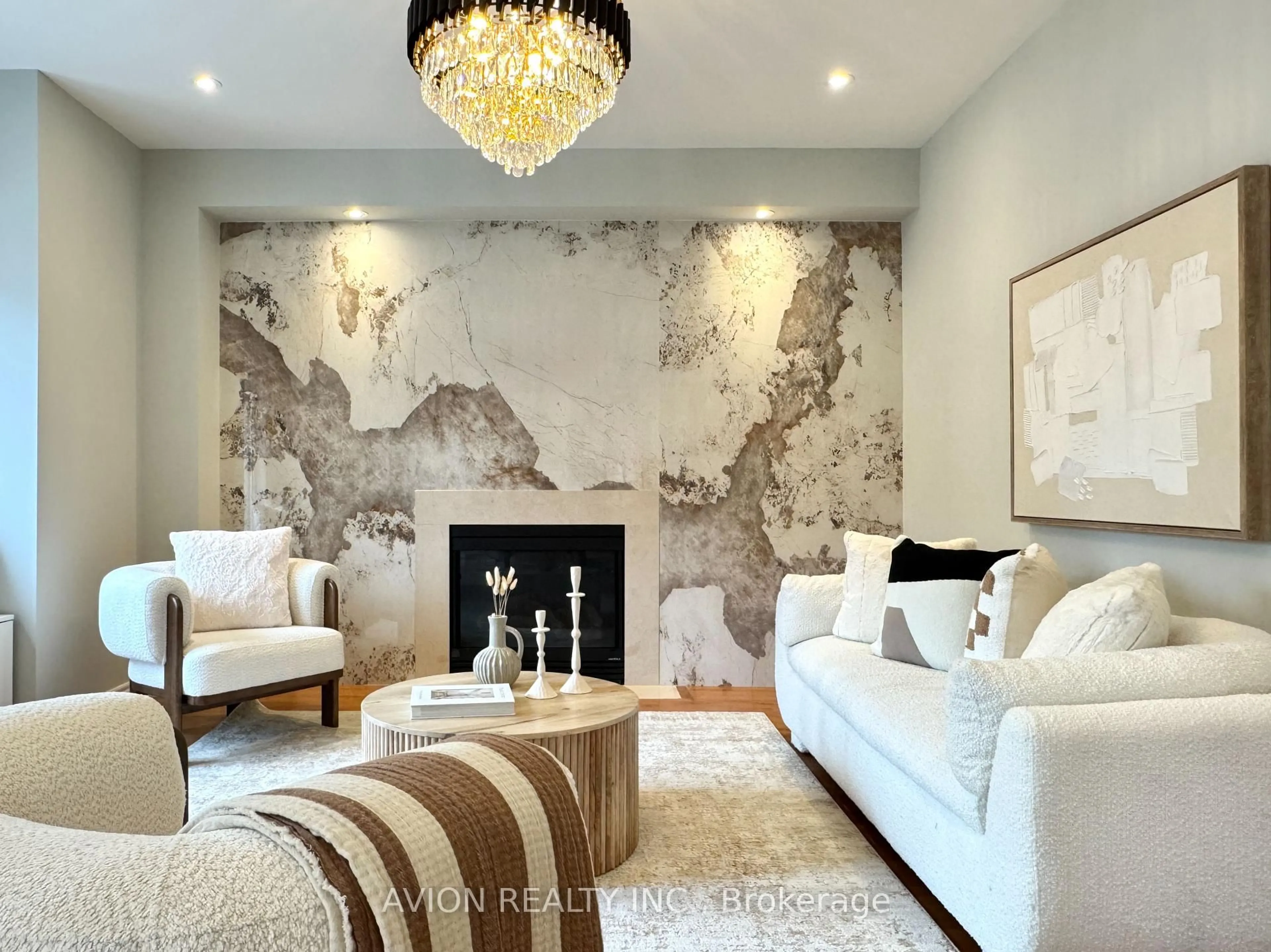 Living room with furniture, unknown for 93 Alamo Heights Dr, Richmond Hill Ontario L4S 2W4