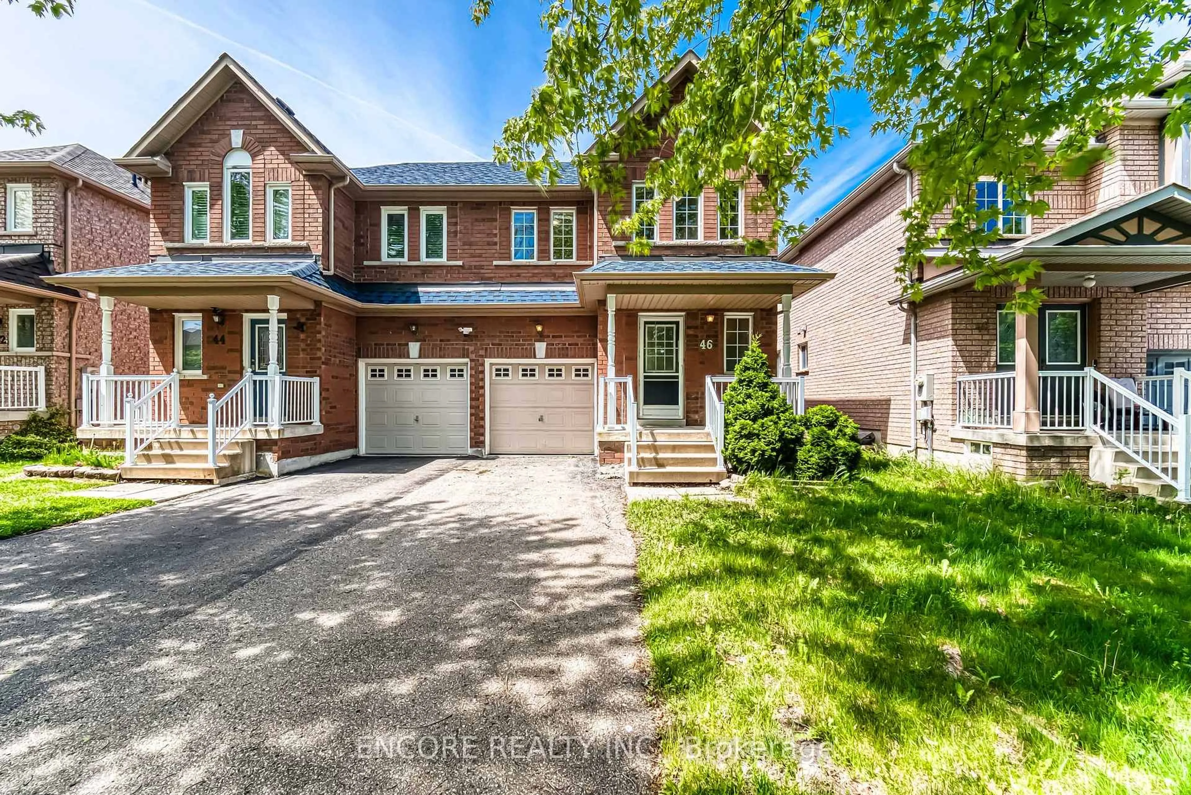 Home with brick exterior material, street for 46 Anita Dr, Markham Ontario L3R 4X3