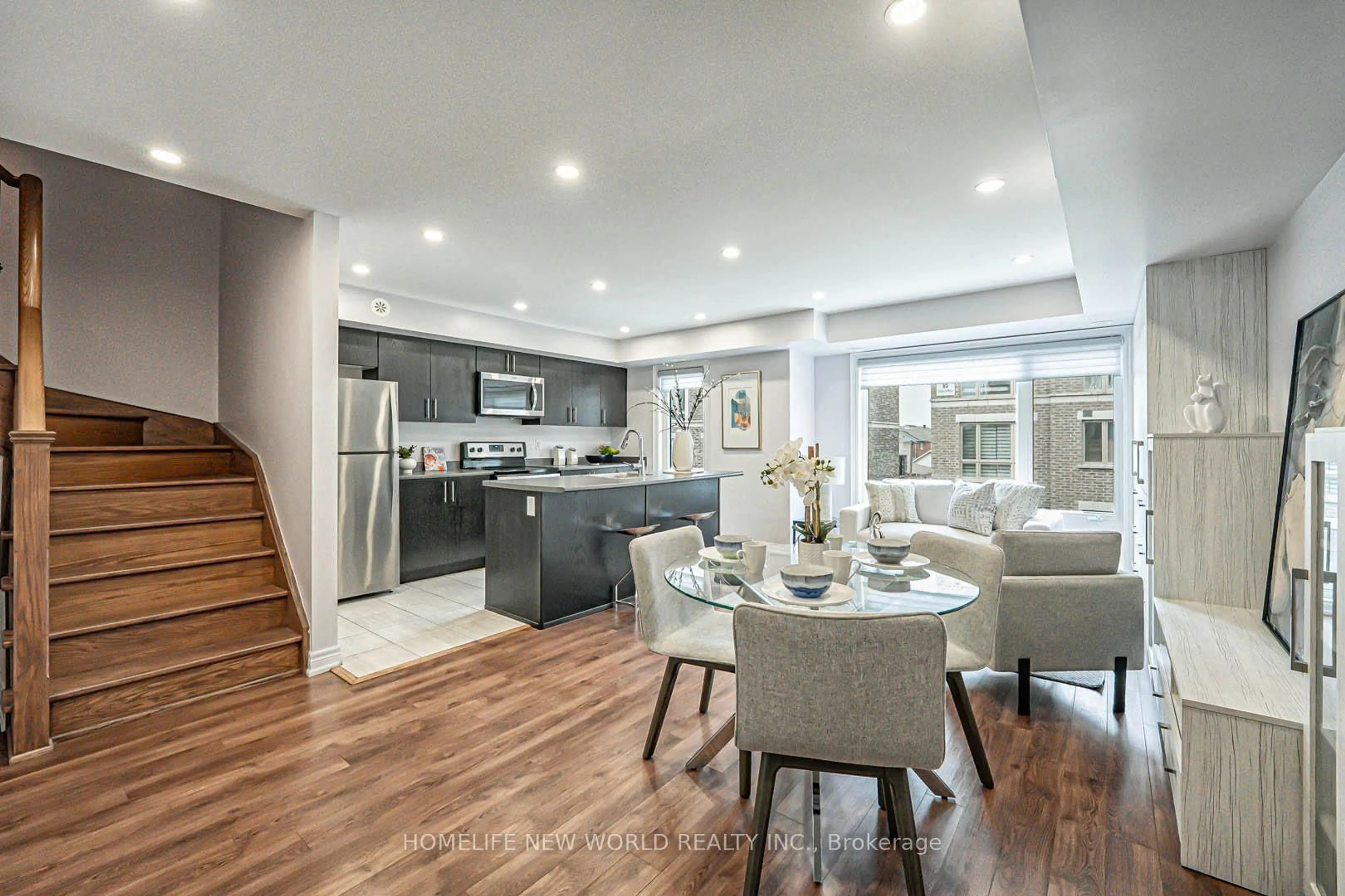 Open concept kitchen, unknown for 20 Dunsheath Way #324, Markham Ontario L6B 1N3