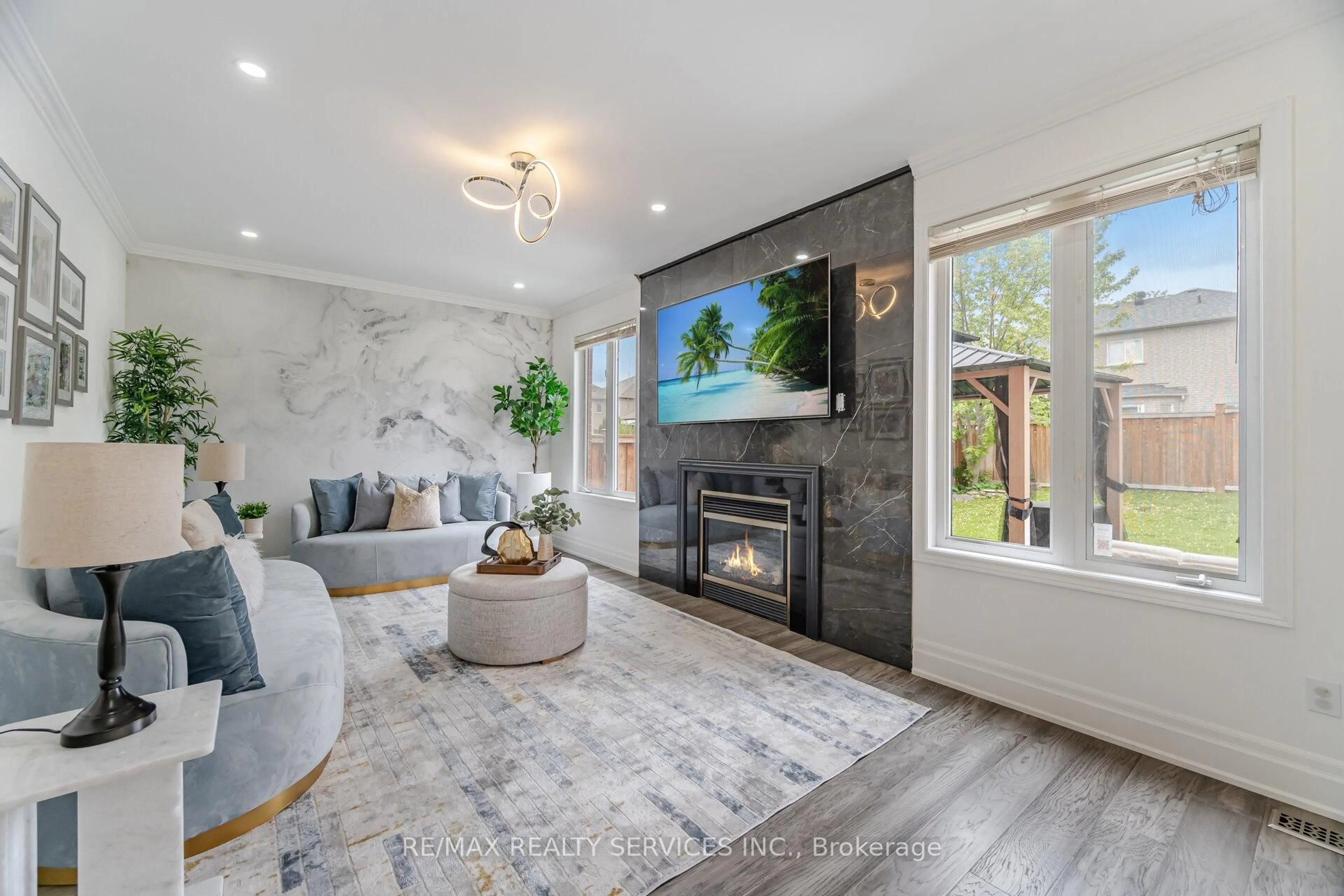 Living room with furniture, unknown for 532 Napa Valley Ave, Vaughan Ontario L4L 2A1