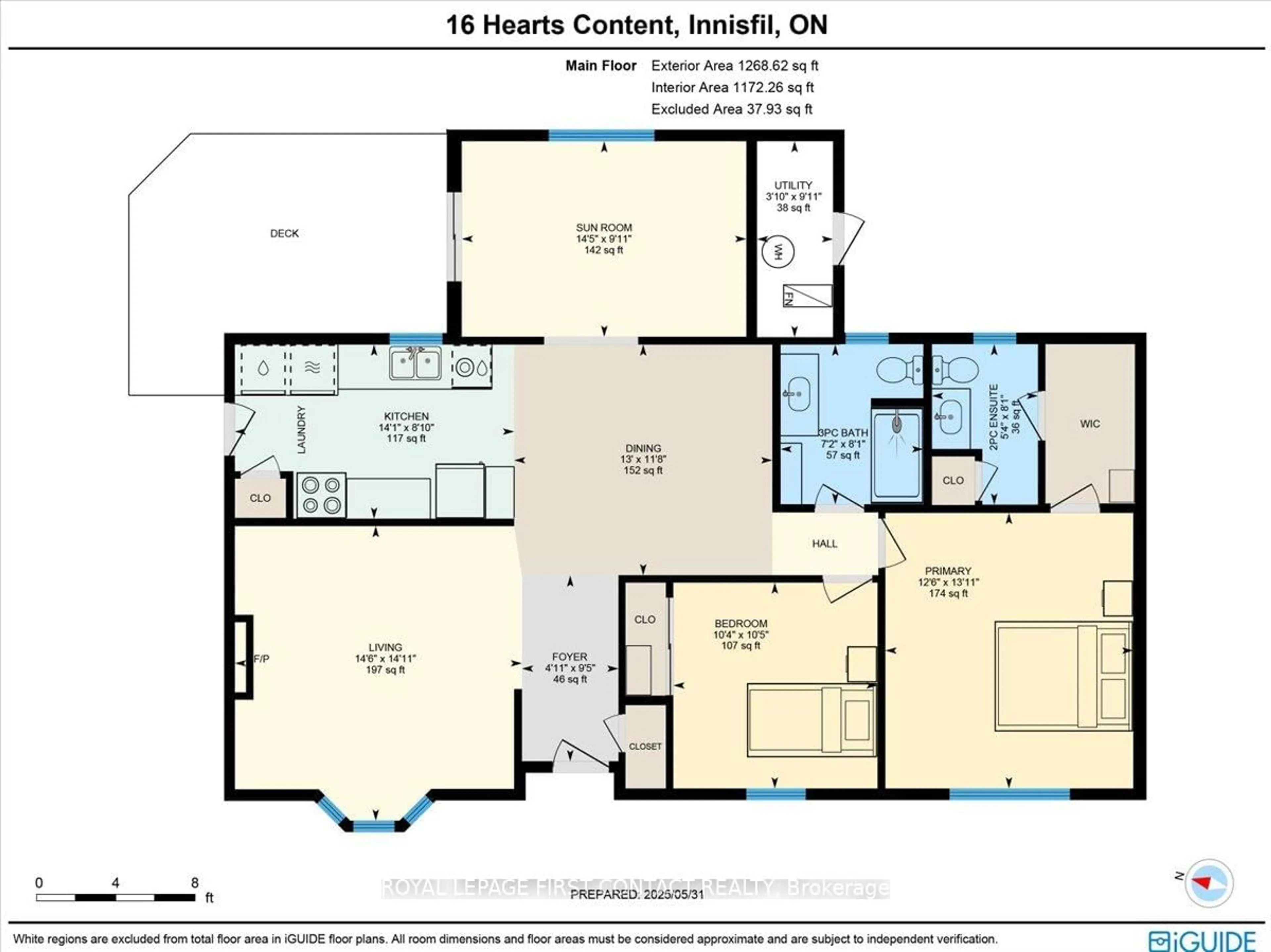 Floor plan for 16 Hearts Content, Innisfil Ontario L9S 1S1