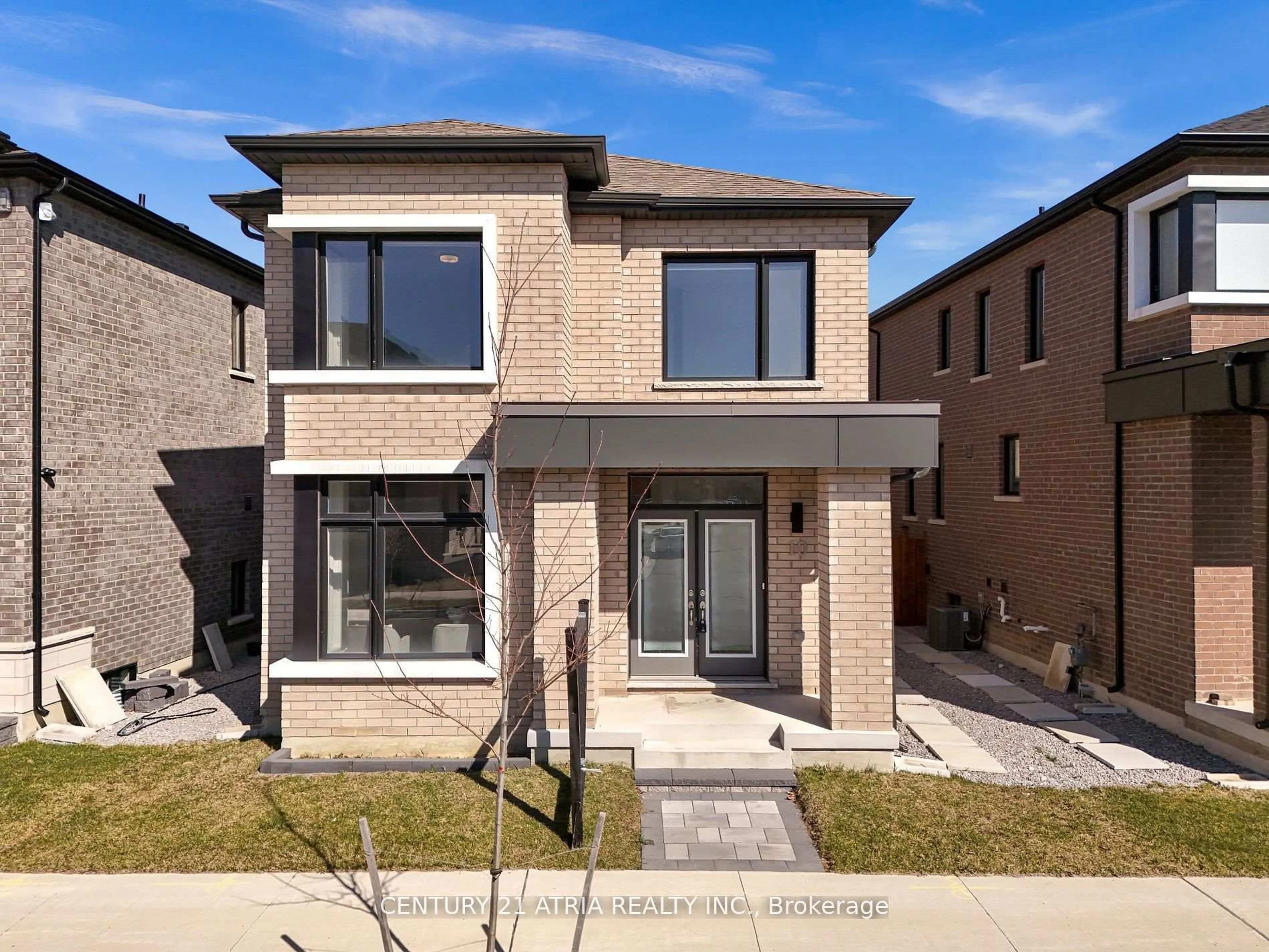 Home with brick exterior material, street for 10 Sam Priestley Ave, Markham Ontario L6B 1P1