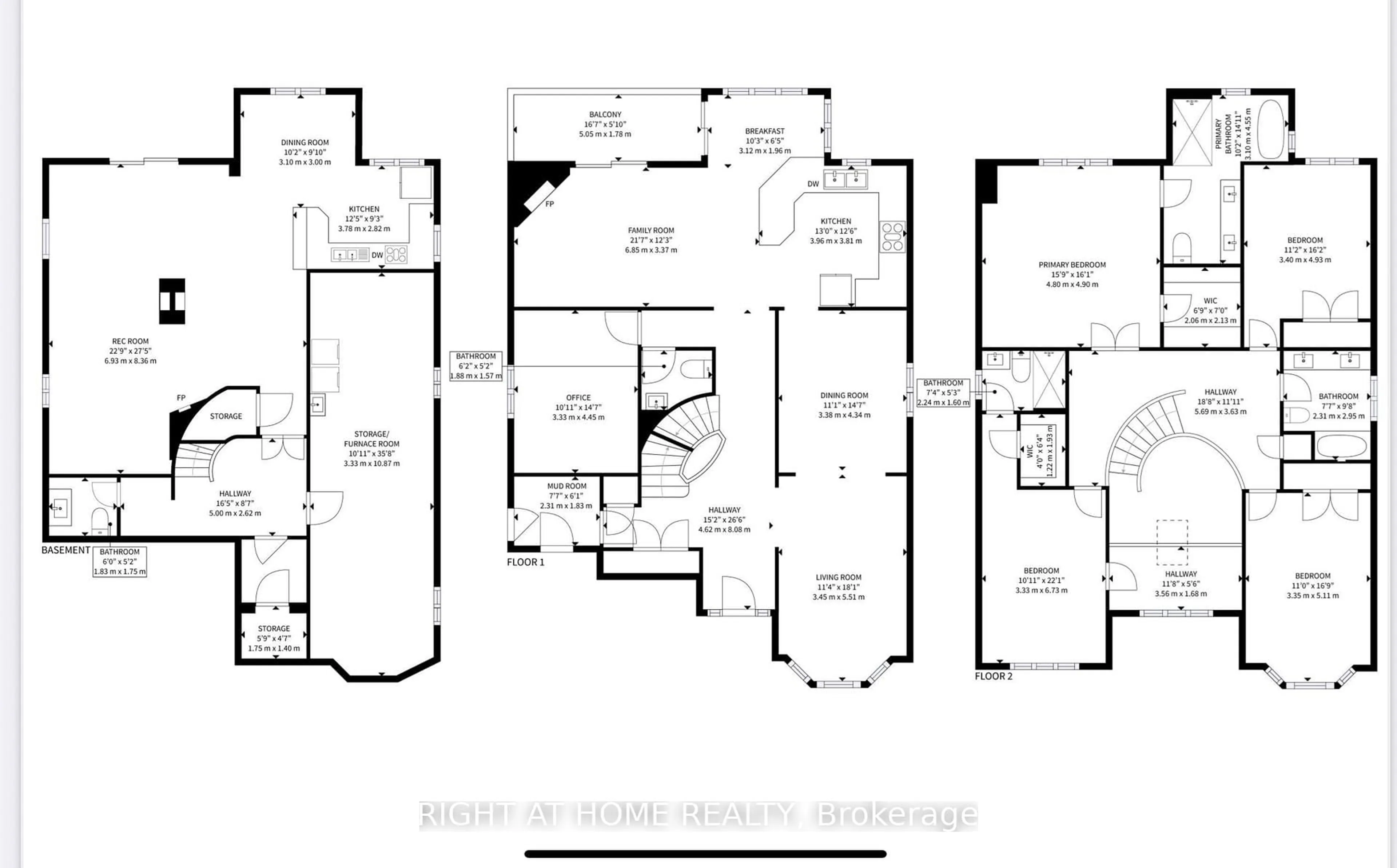 Floor plan for 40 Castleridge Dr, Richmond Hill Ontario L4B 1P8