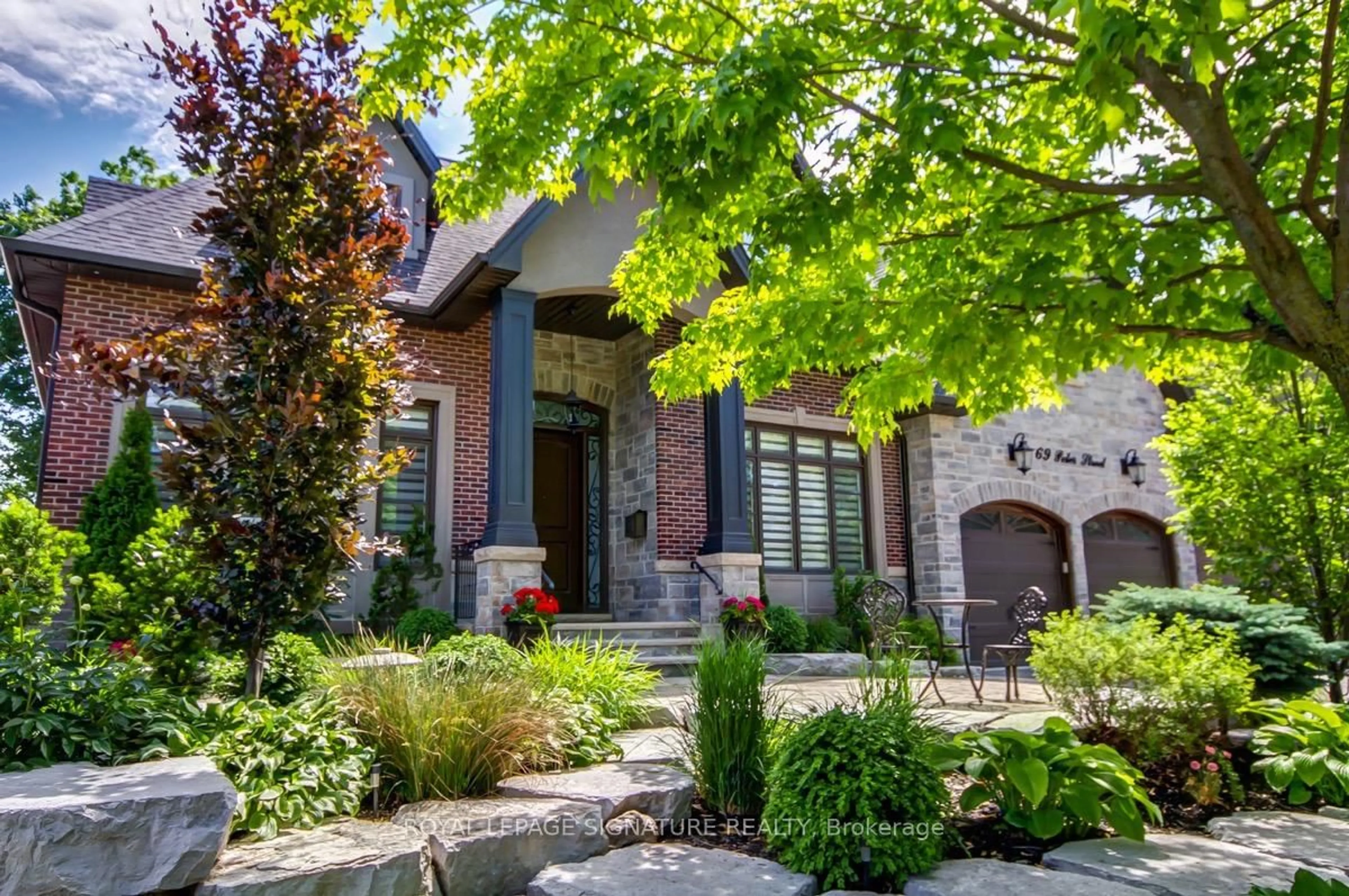 Home with brick exterior material, street for 69 Peter St, Markham Ontario L3P 2A7
