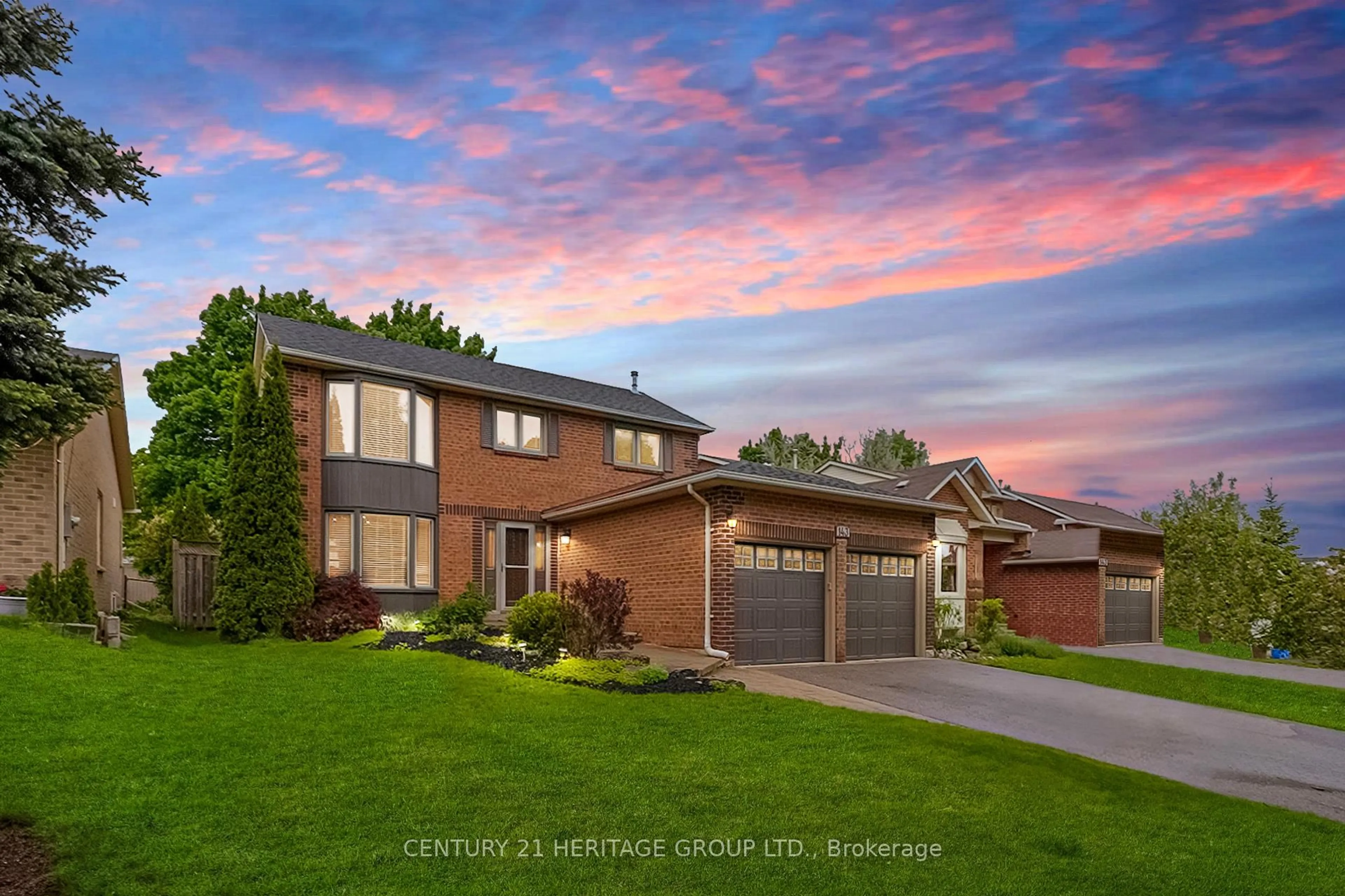 Home with brick exterior material, street for 143 John Bowser Cres, Newmarket Ontario L3Y 7N4