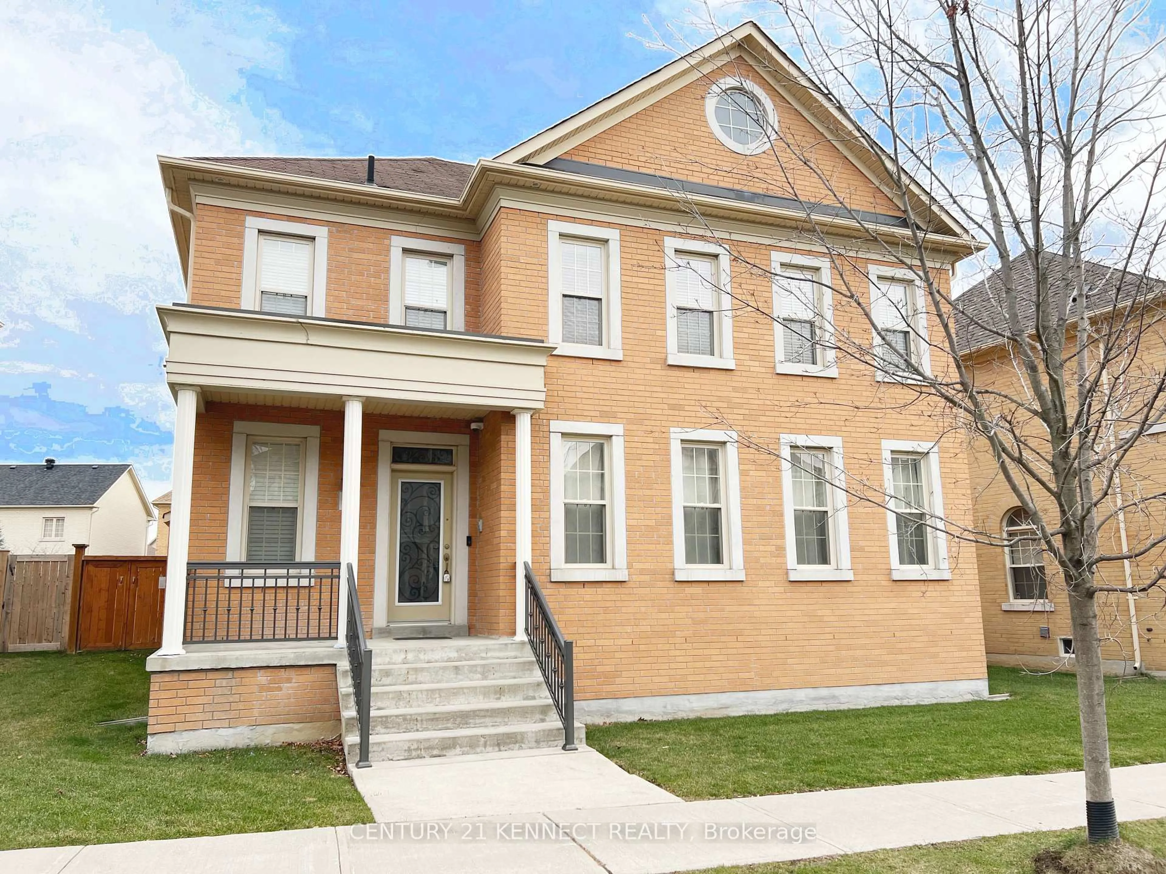 Home with brick exterior material, street for 69 Reflection Rd, Markham Ontario L6C 0C7