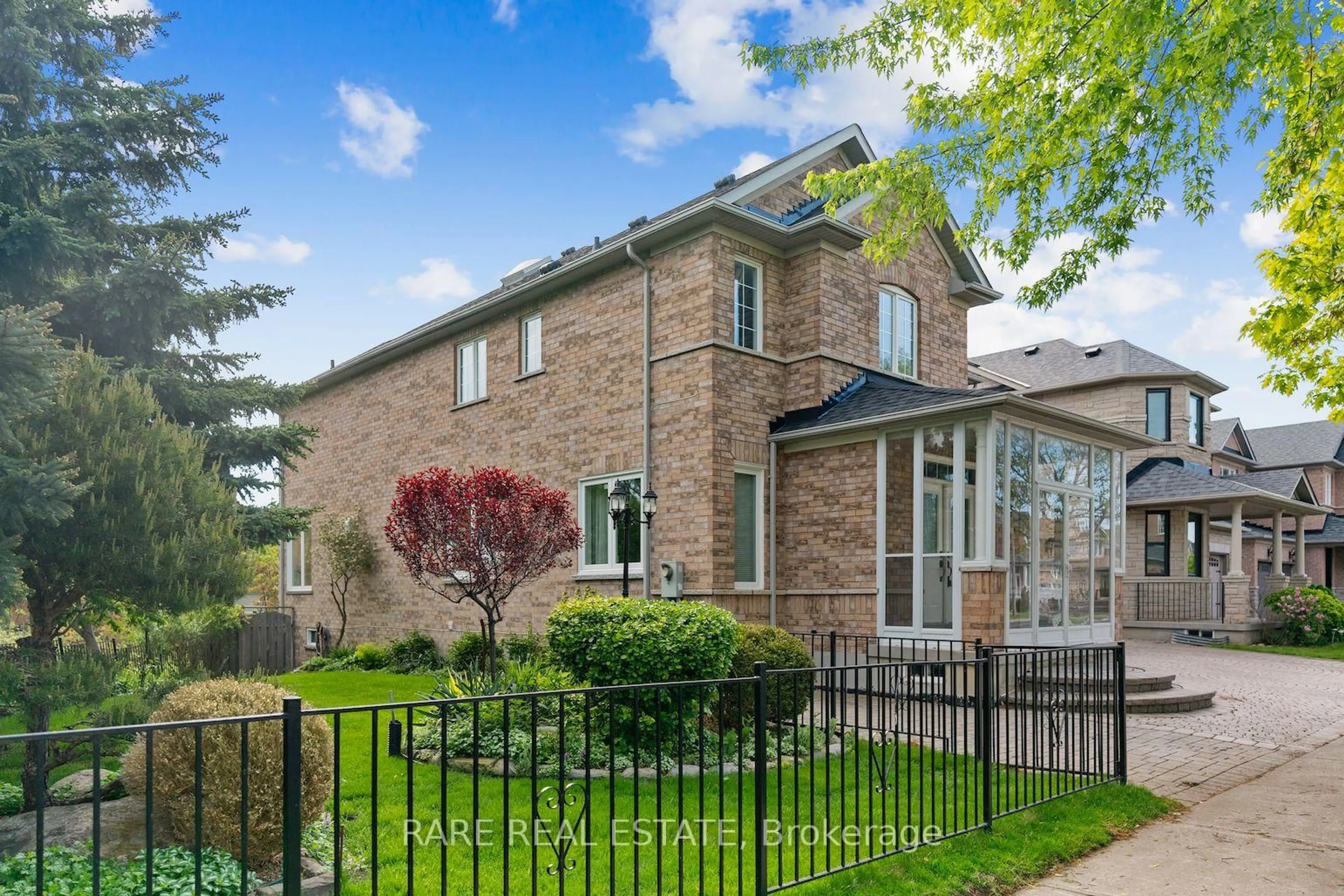 Home with brick exterior material, street for 295 Stonebridge Dr, Markham Ontario L6C 2Y1