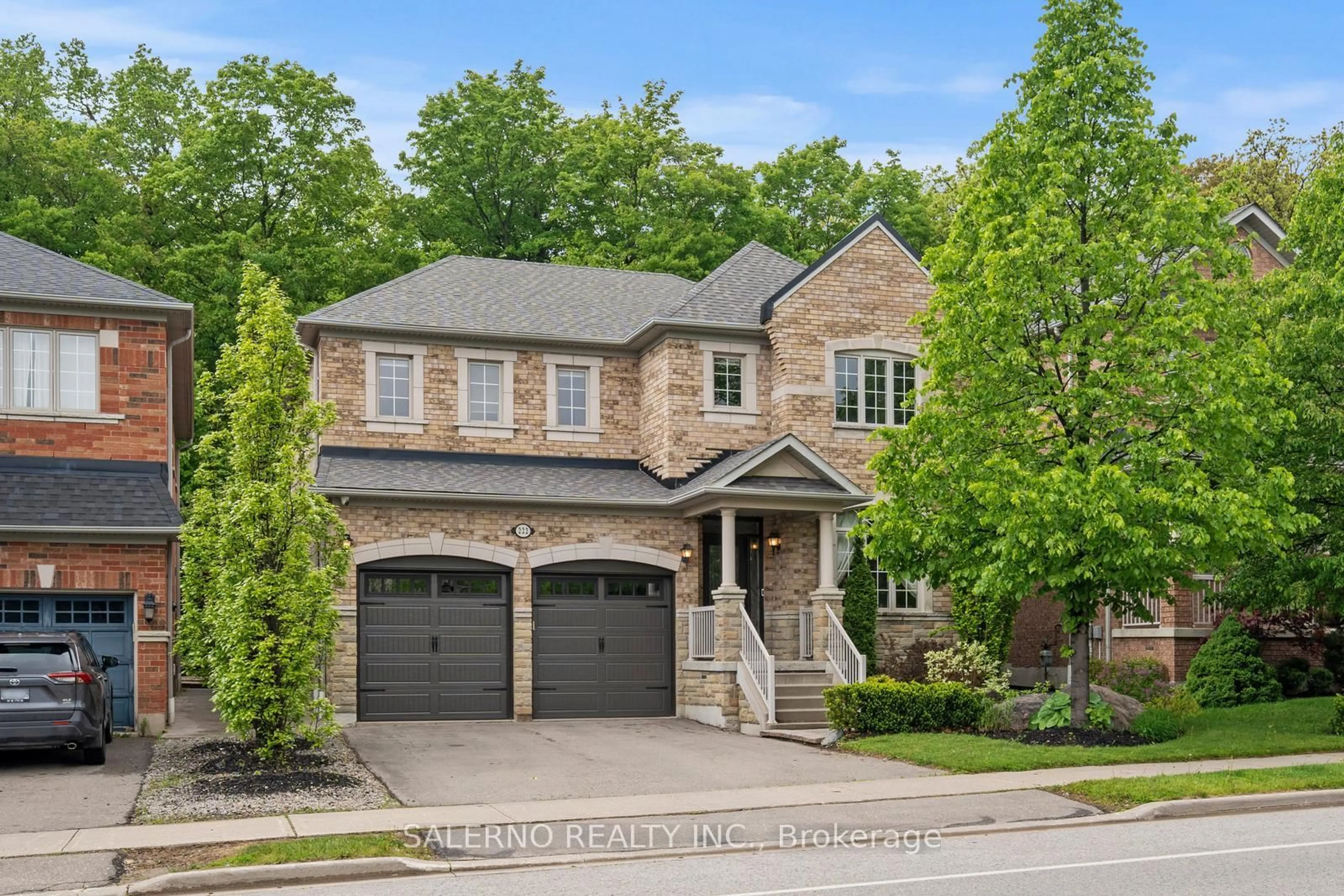 Home with brick exterior material, street for 222 Via Campanile N/A, Vaughan Ontario L4H 3J8