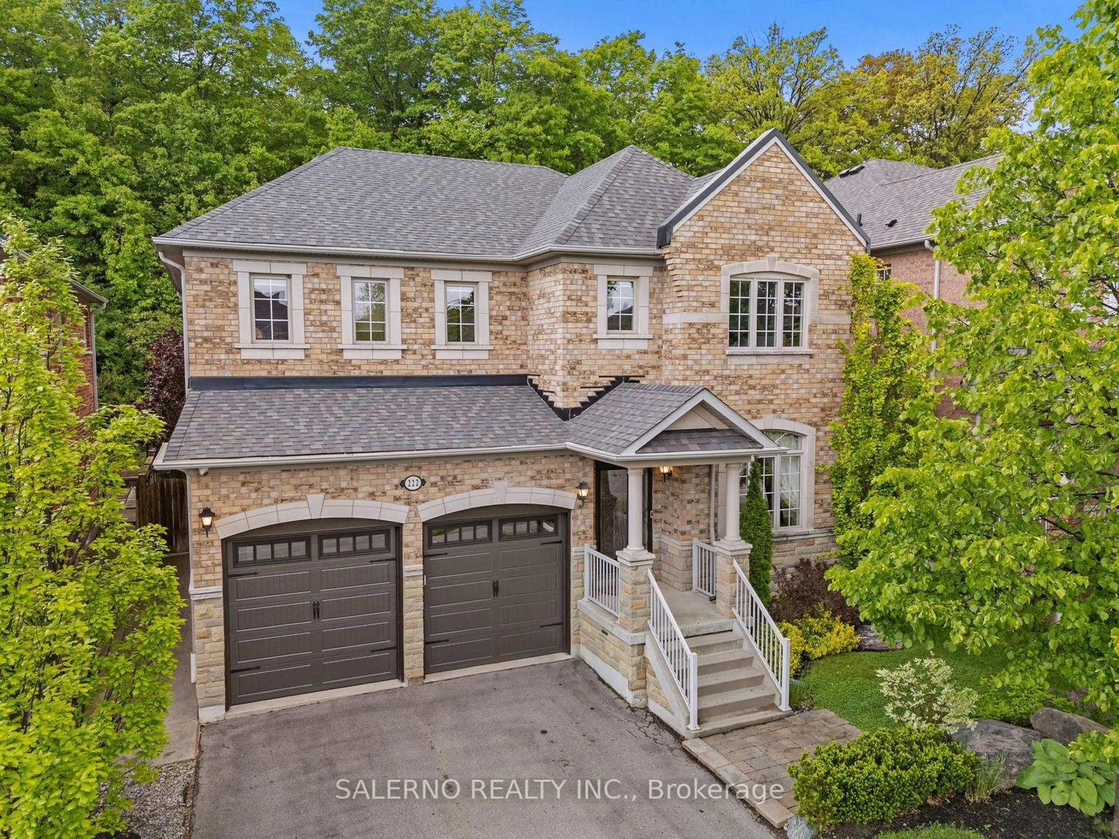 Home with brick exterior material, street for 222 Via Campanile N/A, Vaughan Ontario L4H 3J8