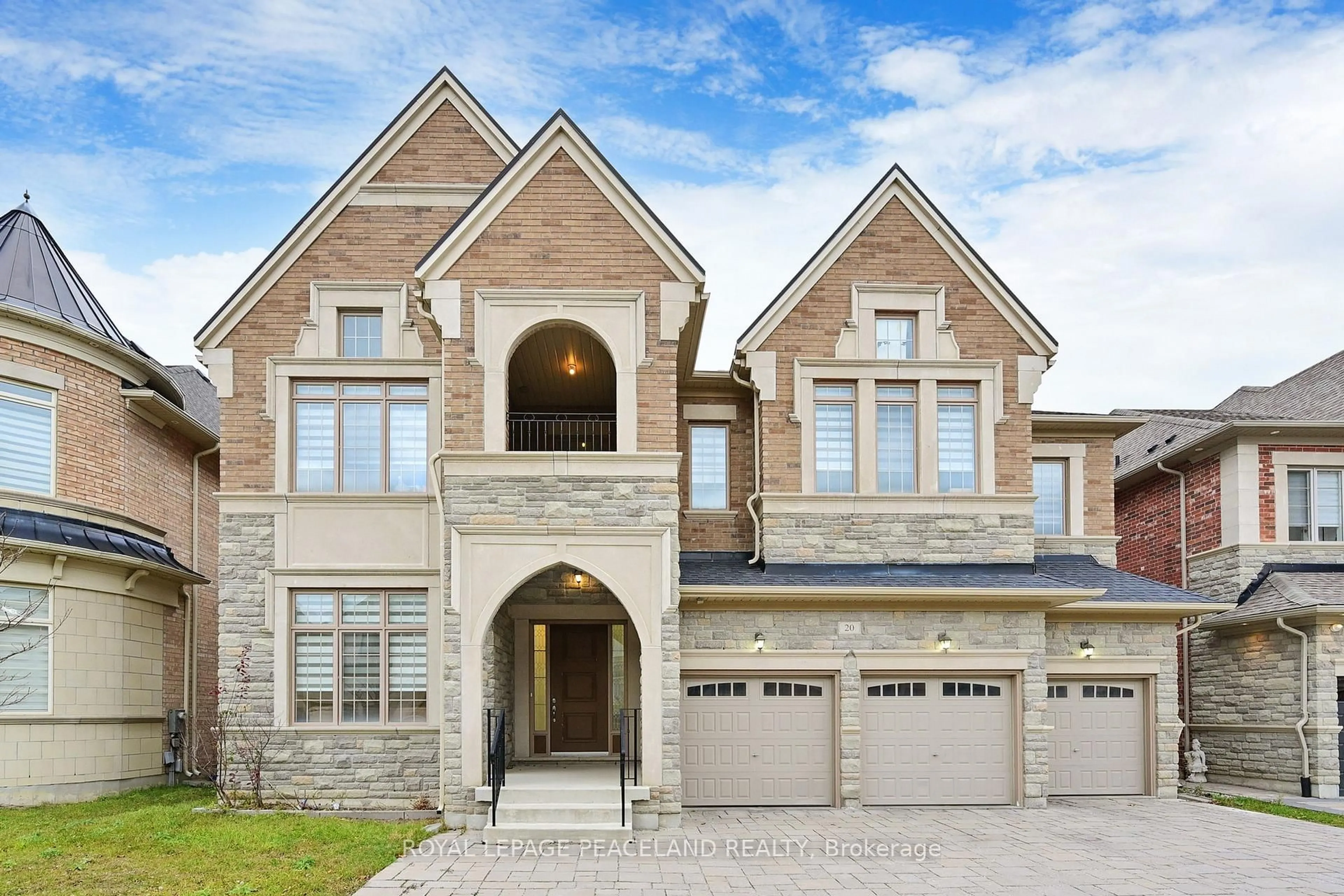 Home with brick exterior material, street for 20 Rolling Green Crt, Vaughan Ontario L4H 4K7