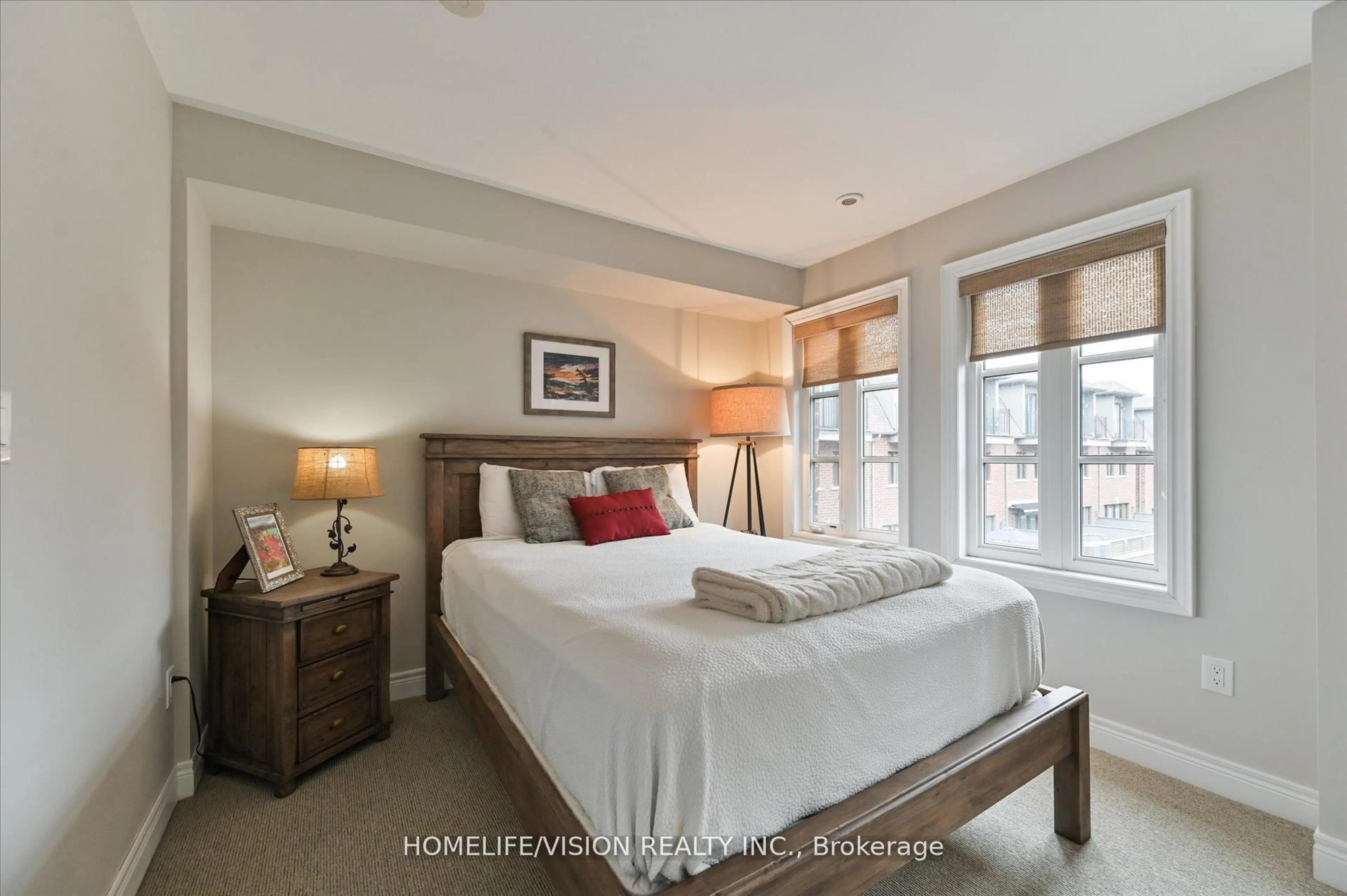 Bedroom with bed, unknown for 2 Agar Lane, Vaughan Ontario L4L 2A7