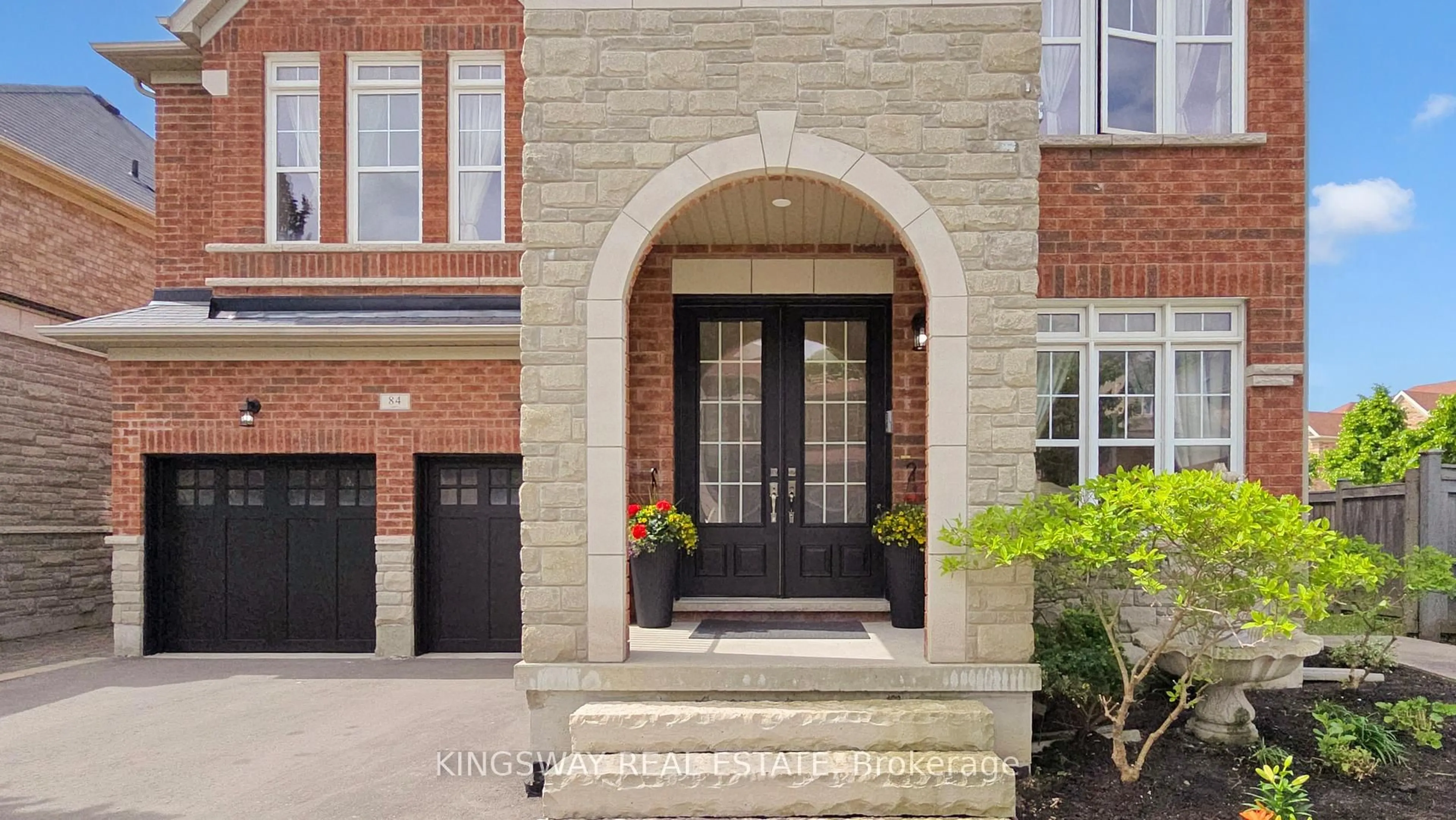 Home with brick exterior material, street for 84 William Bowes Blvd, Vaughan Ontario L6A 4K4