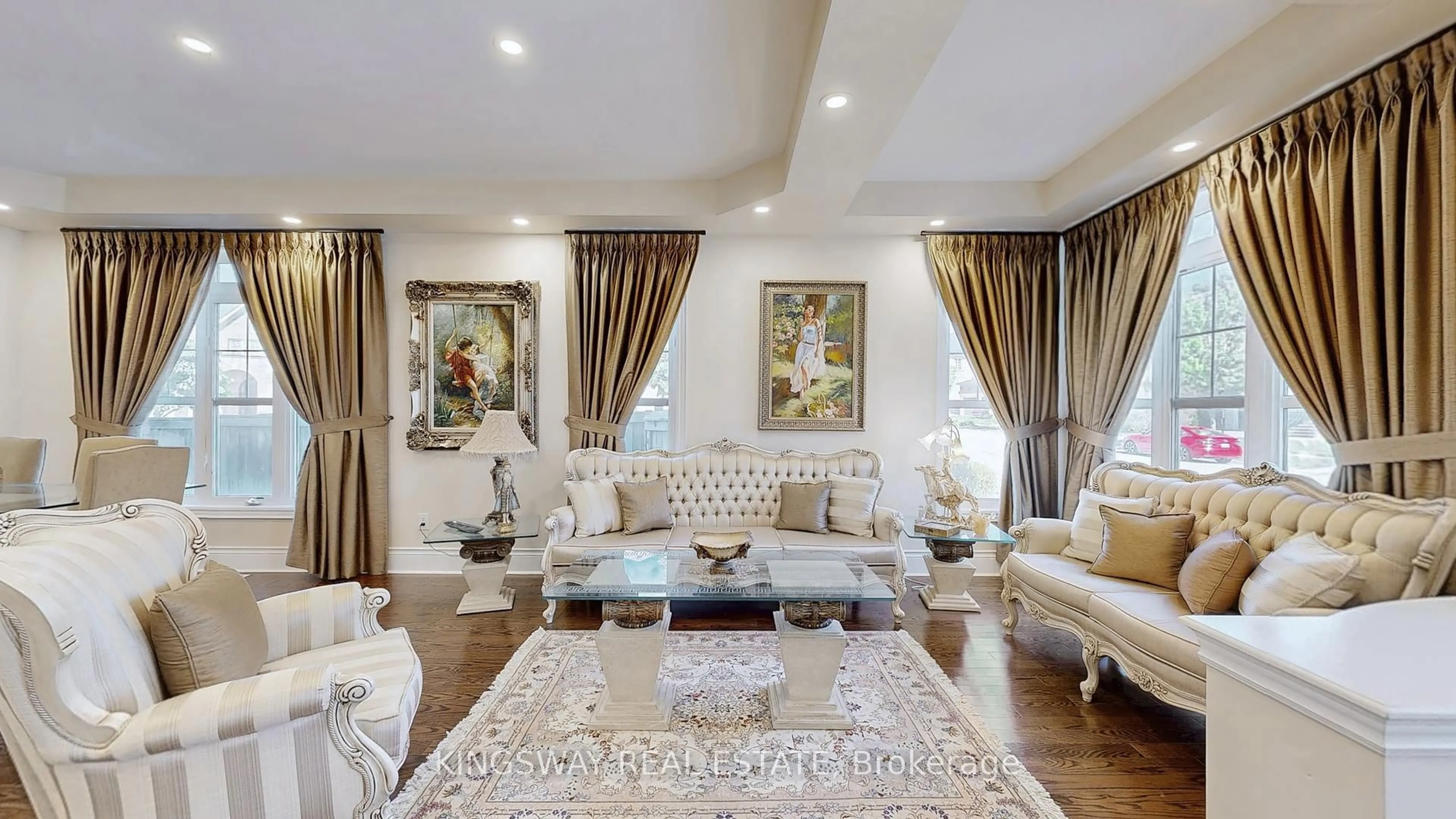Living room with furniture, unknown for 84 William Bowes Blvd, Vaughan Ontario L6A 4K4