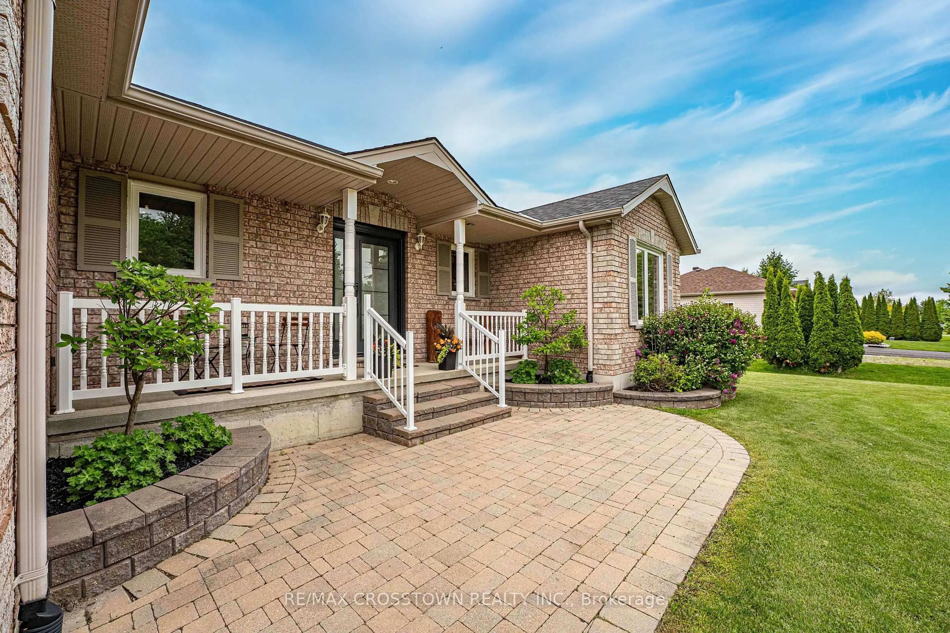 Home with brick exterior material, street for 5870 Old Mill Rd, Essa Ontario L0M 1T0