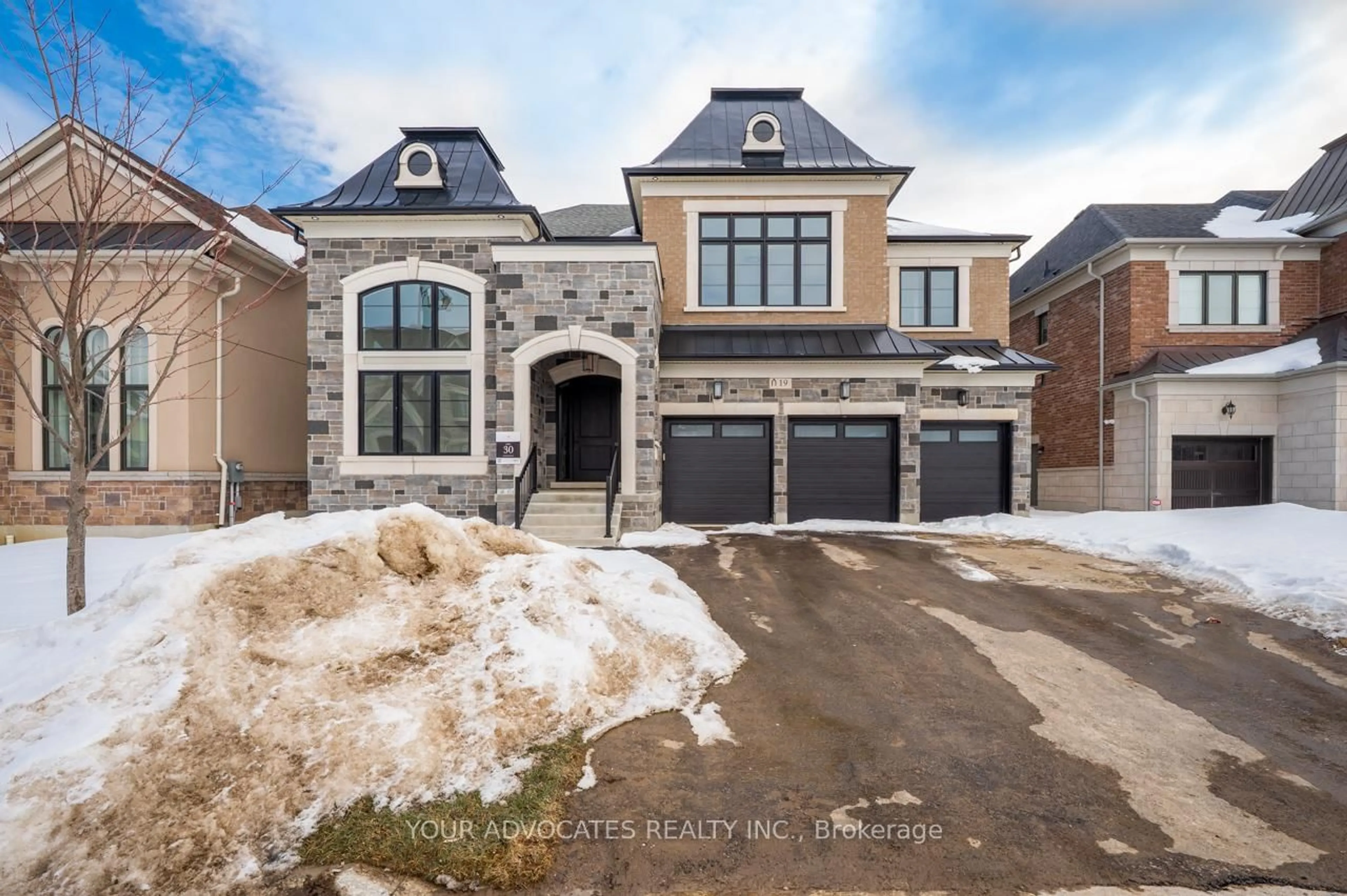 Home with brick exterior material, street for 19 Little Celeste Crt, Vaughan Ontario L6A 4Z7