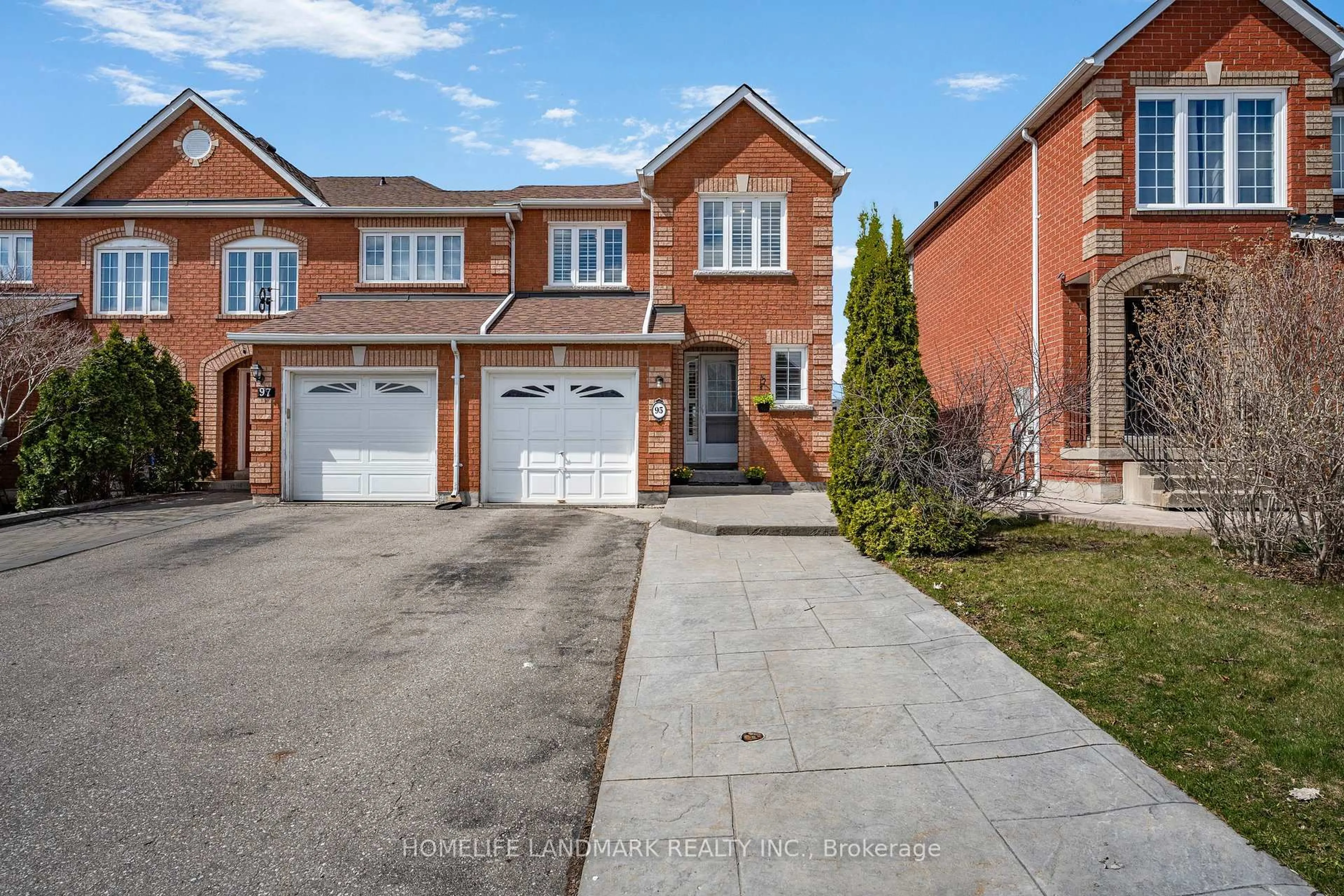 Home with brick exterior material, street for 95 Giancola Cres, Vaughan Ontario L6A 2T5