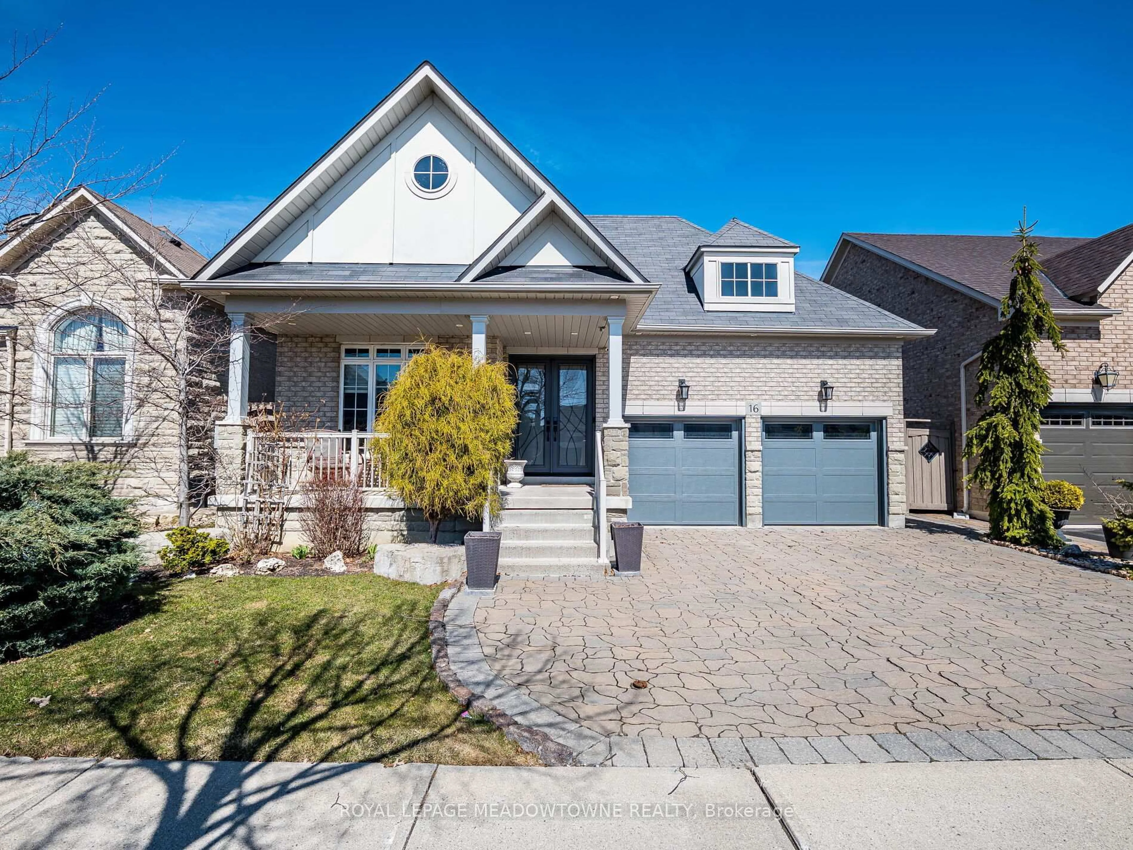 Home with brick exterior material, street for 16 Isaiah Dr, Vaughan Ontario L4H 0C3