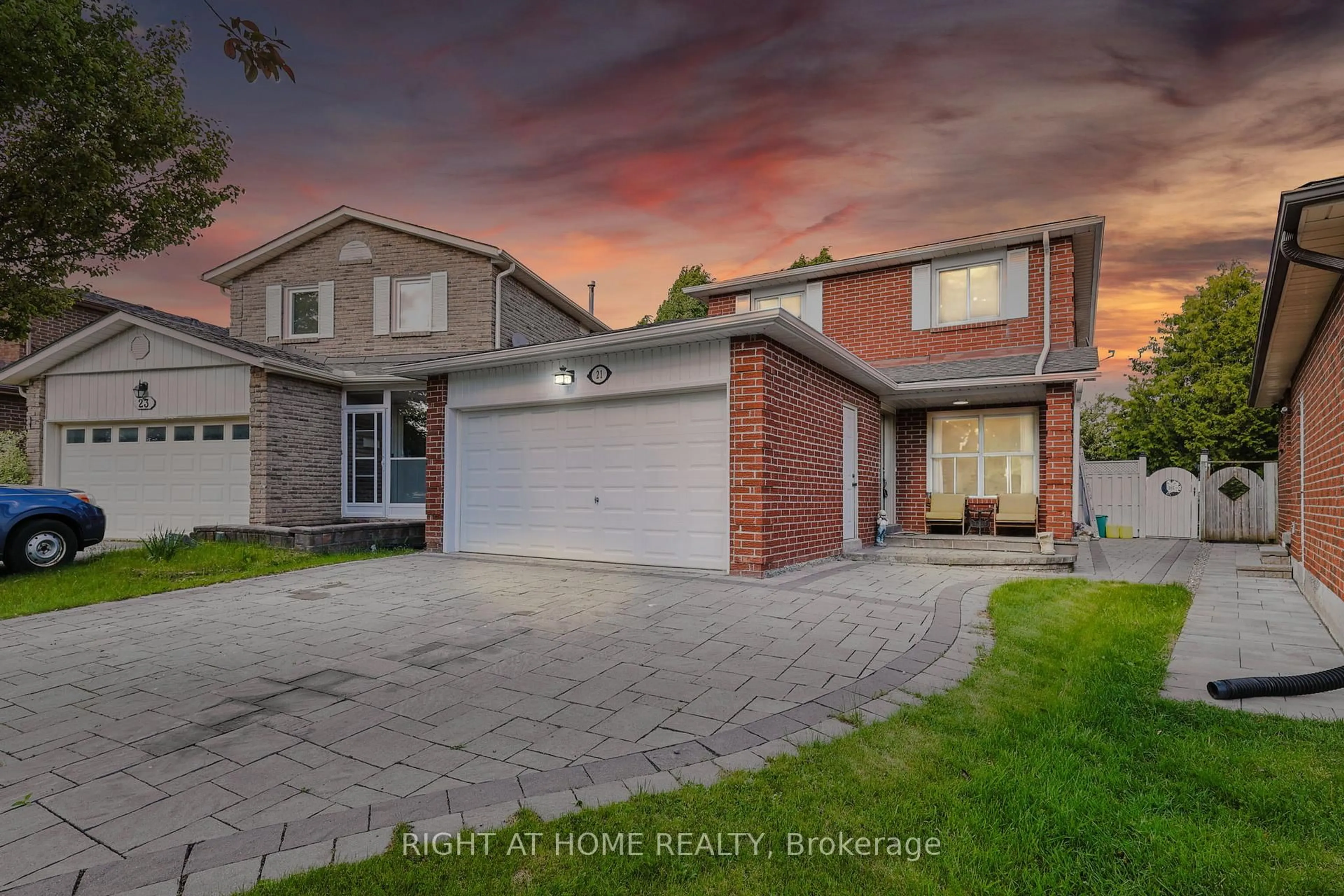 Home with brick exterior material, street for 21 Spragg Circ, Markham Ontario L3P 5W1