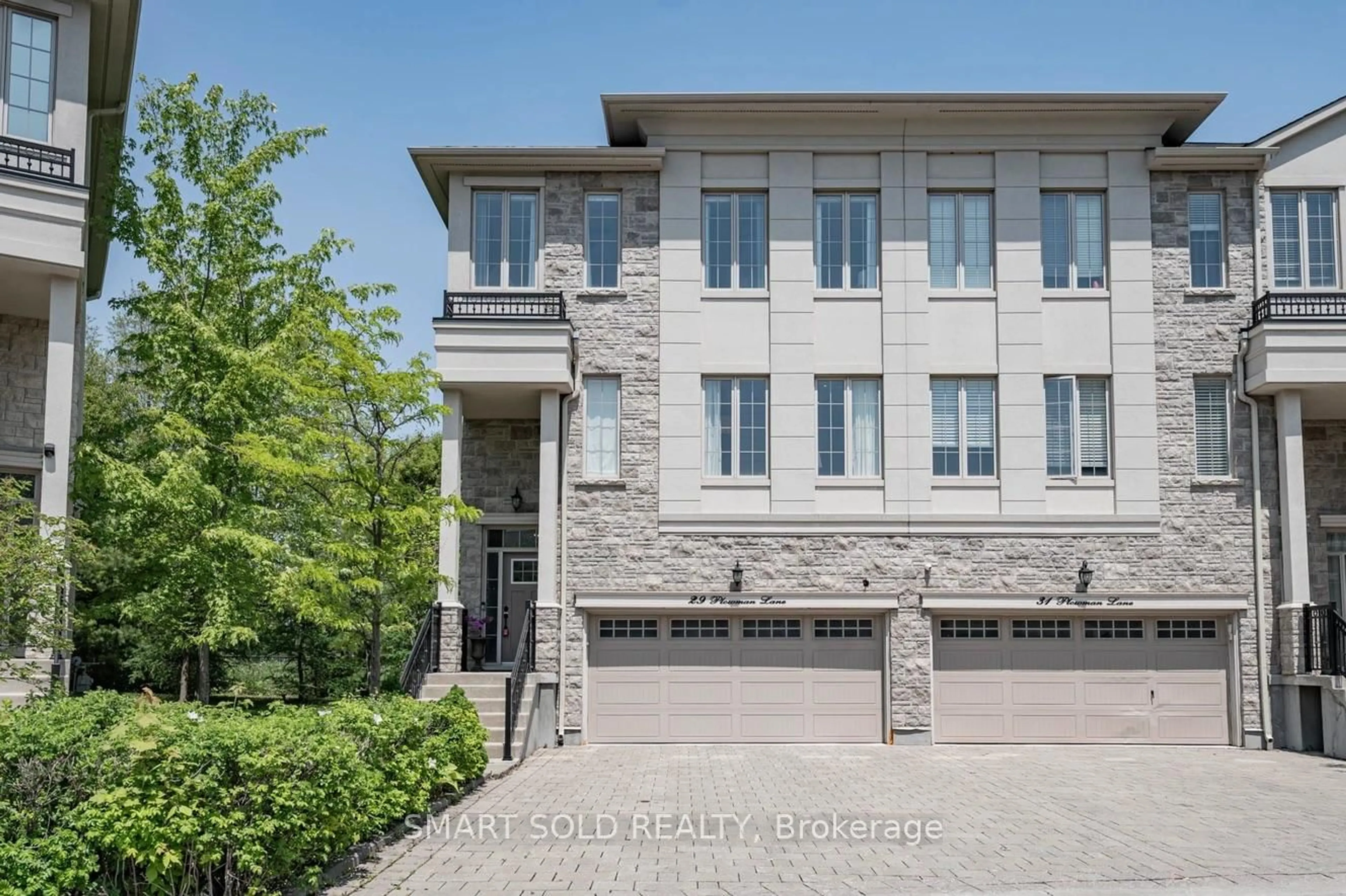 Home with brick exterior material, street for 29 Plowman Lane, Richmond Hill Ontario L4S 0G4