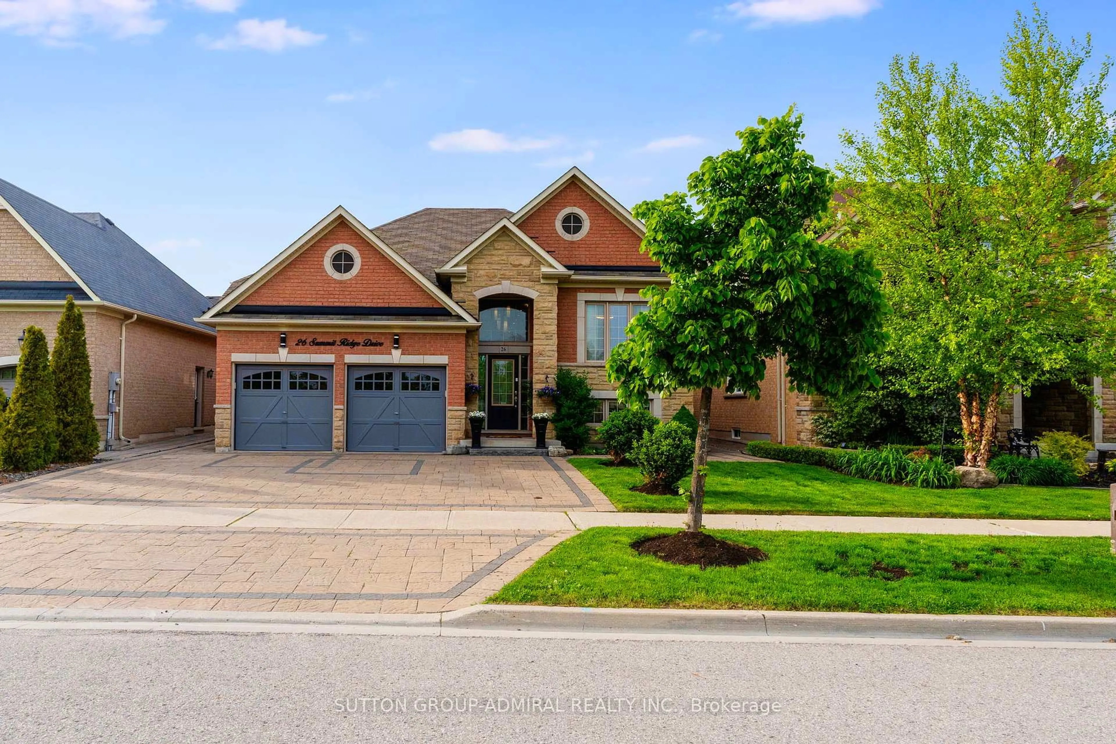 Home with brick exterior material, street for 26 Summit Ridge Dr, King Ontario L0G 1T0