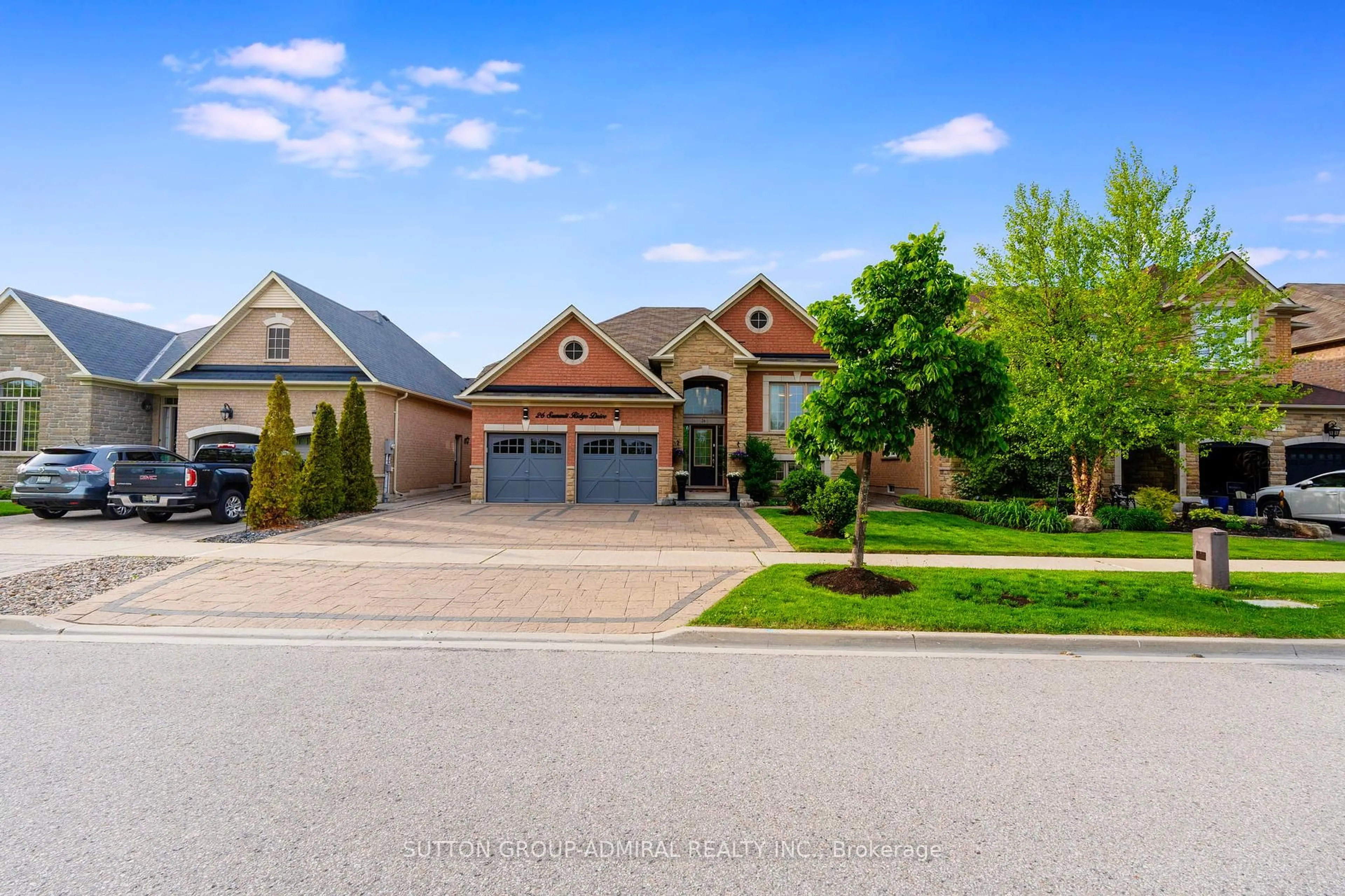 Home with brick exterior material, street for 26 Summit Ridge Dr, King Ontario L0G 1T0