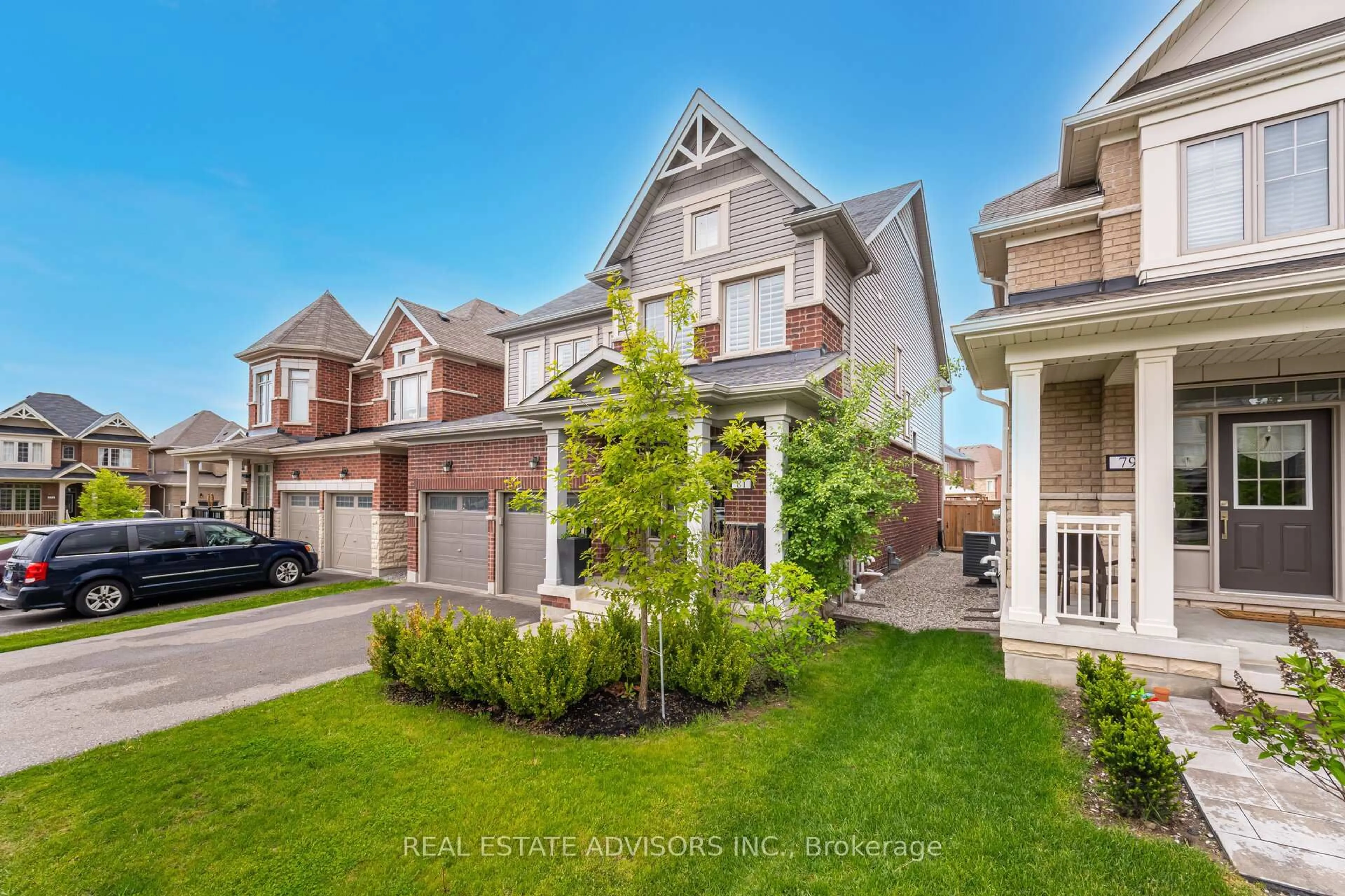 Home with brick exterior material, street for 81 Pridham Pl, New Tecumseth Ontario L0G 1W0