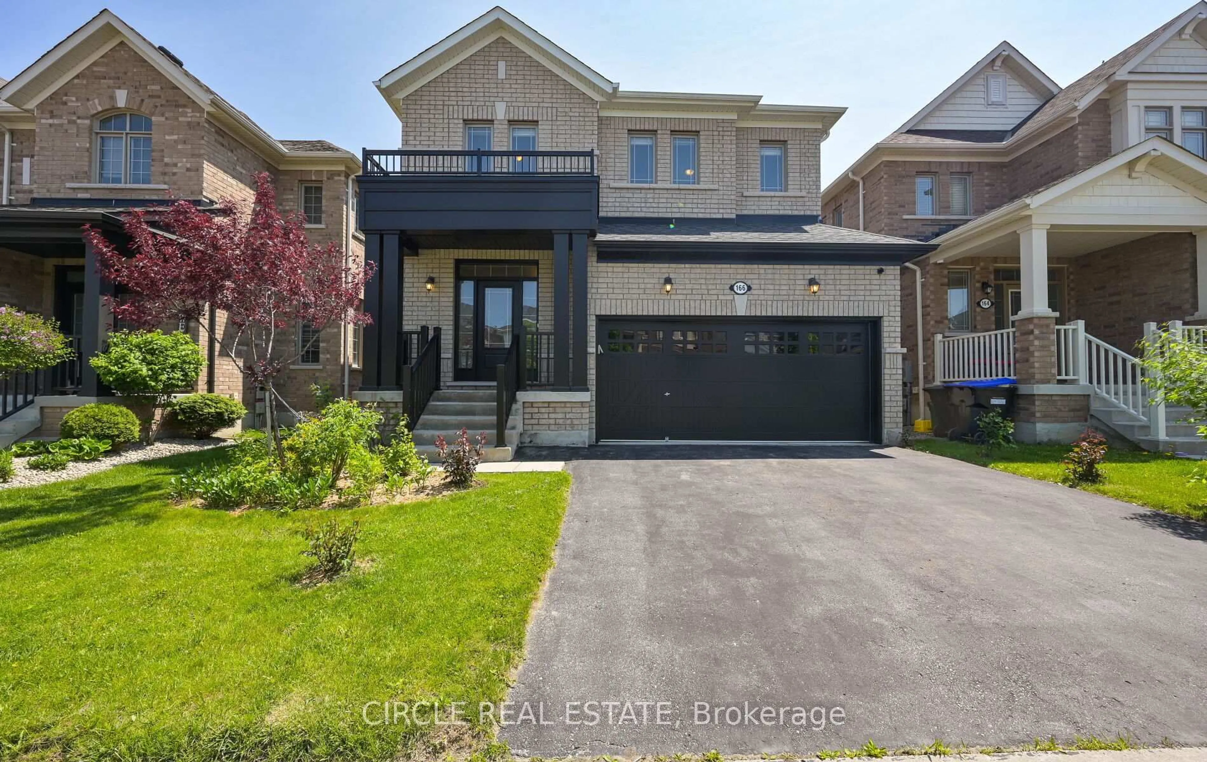 Home with brick exterior material, street for 166 Sharpe Cres, New Tecumseth Ontario L0G 1W0