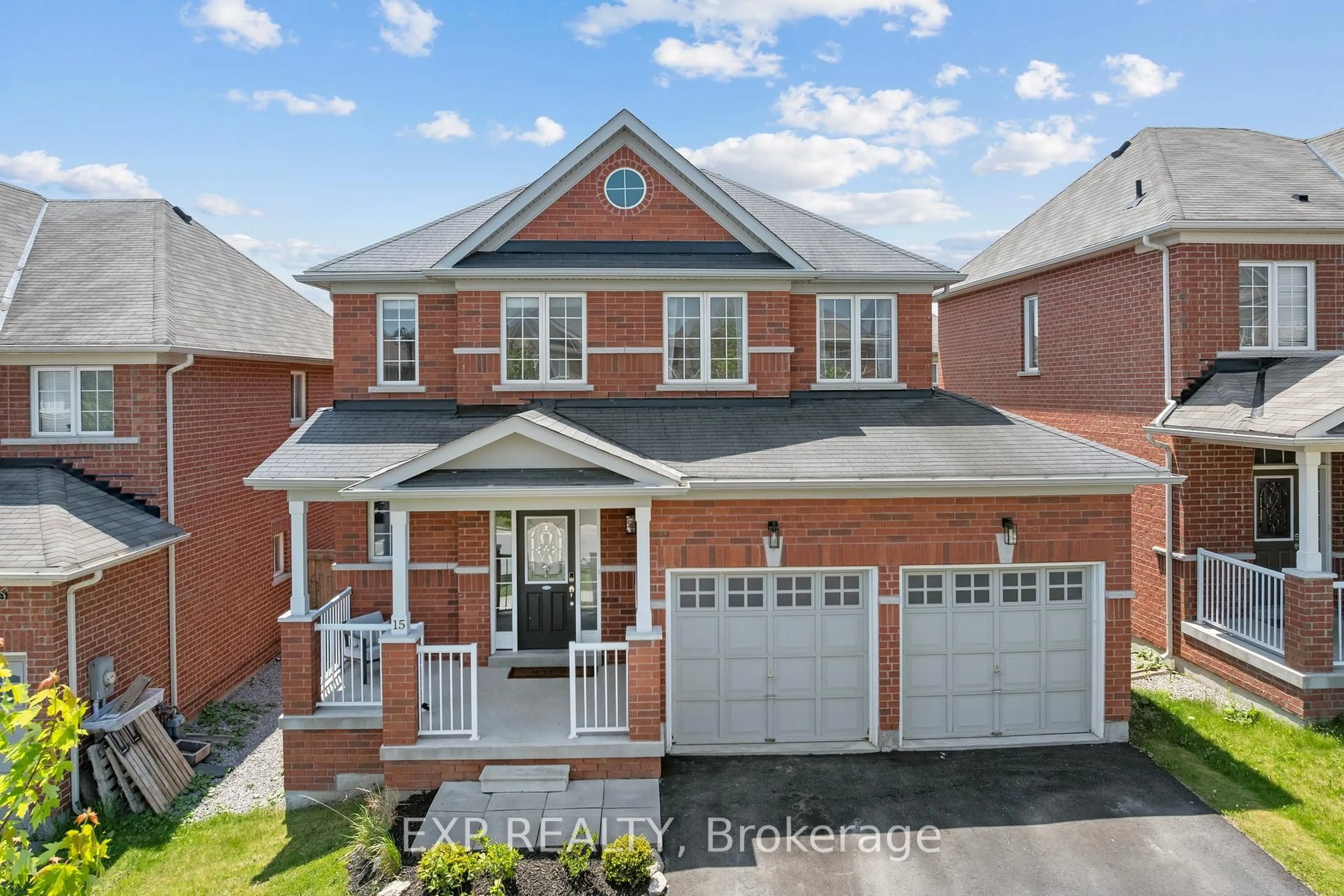 Home with brick exterior material, street for 15 Grey Wing Ave, Georgina Ontario L4P 0E8