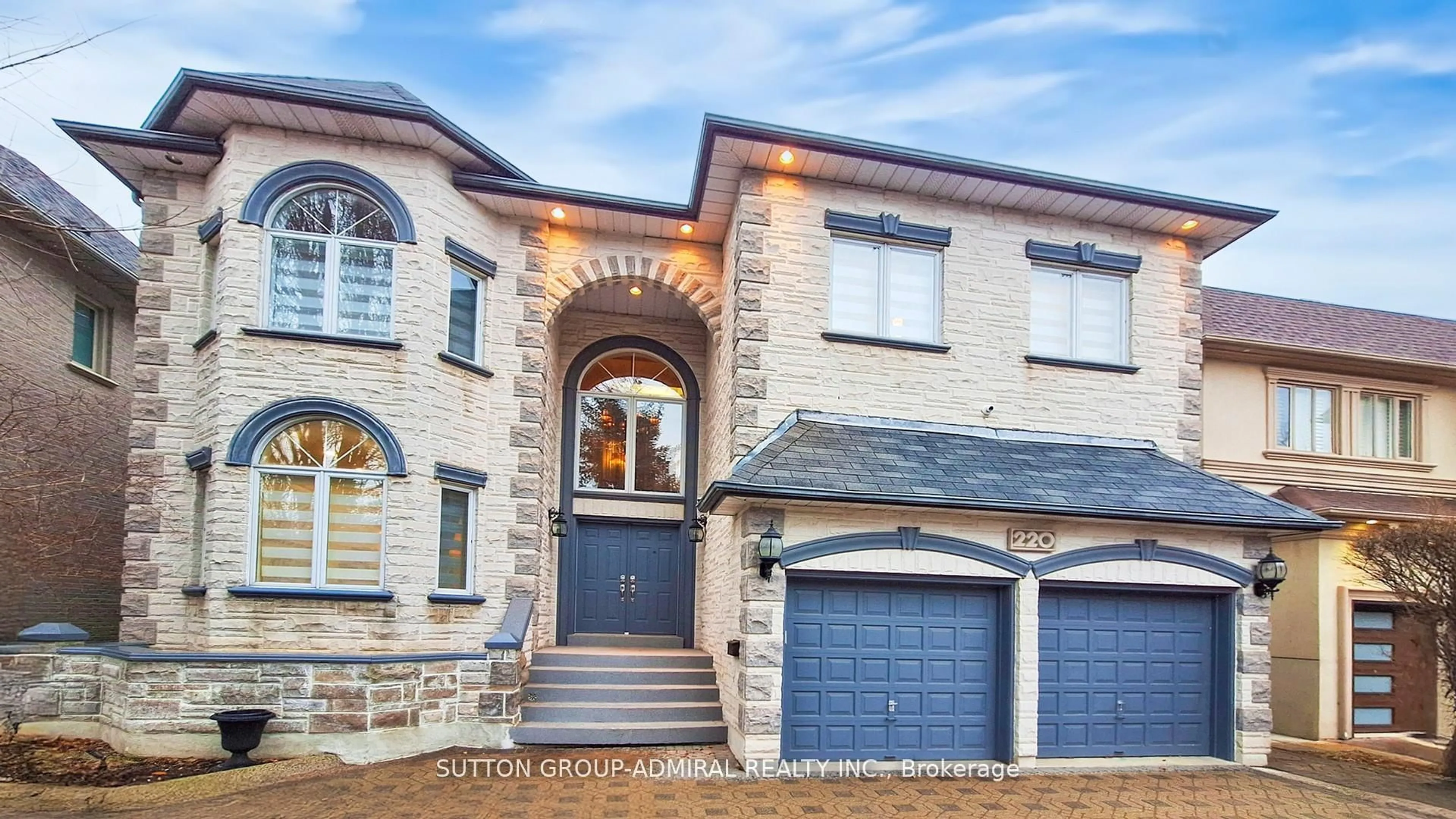 Home with brick exterior material, street for 220 King High Dr, Vaughan Ontario L4J 3N5