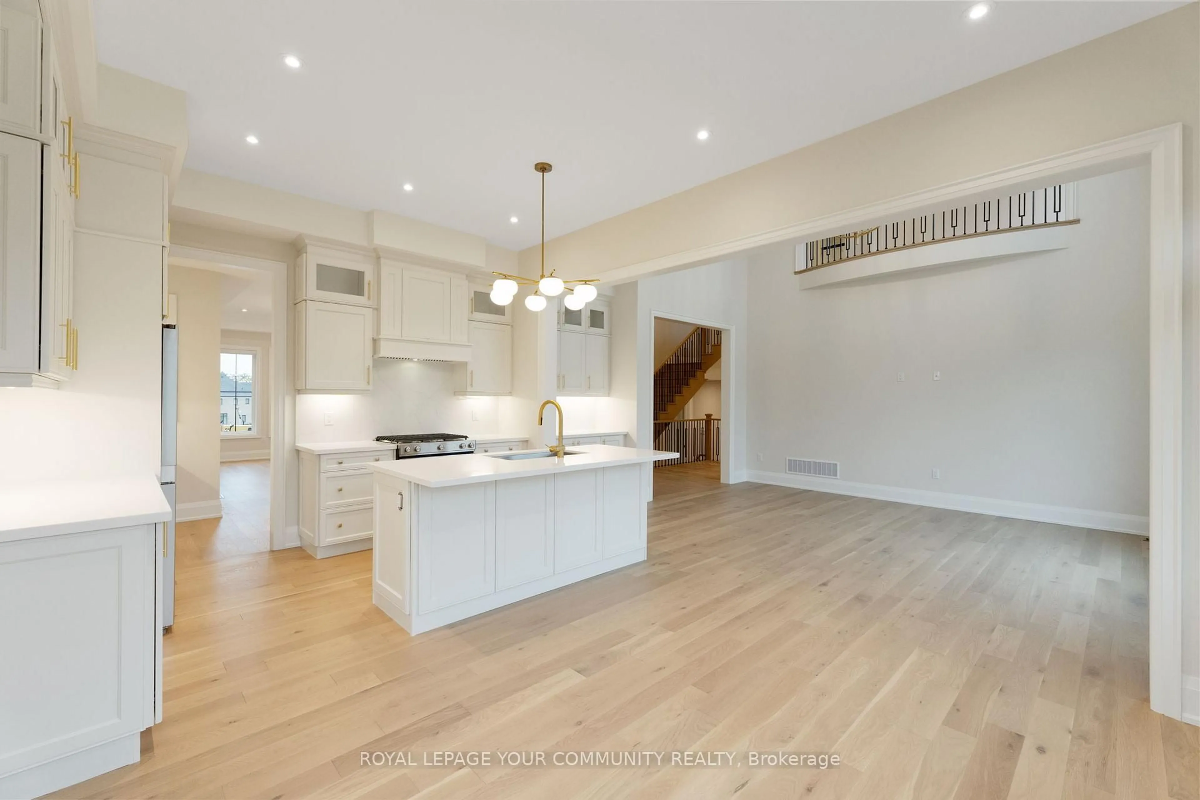 Open concept kitchen, unknown for Lot 11 Phila Lane, Aurora Ontario L4G 4A1