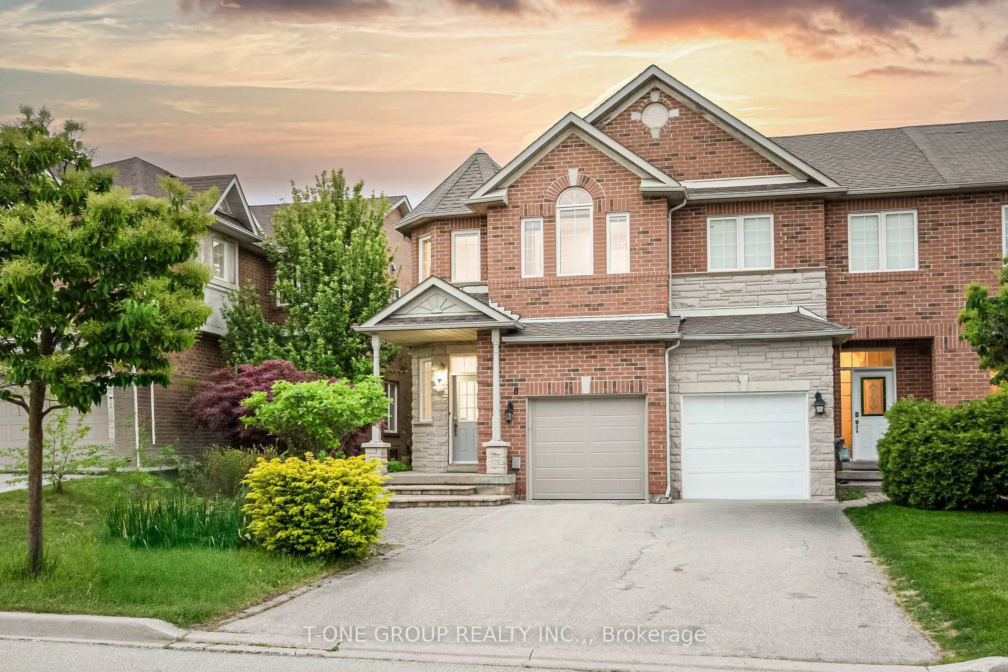 Home with brick exterior material, street for 8 Firwood Dr, Richmond Hill Ontario L4S 1Z9