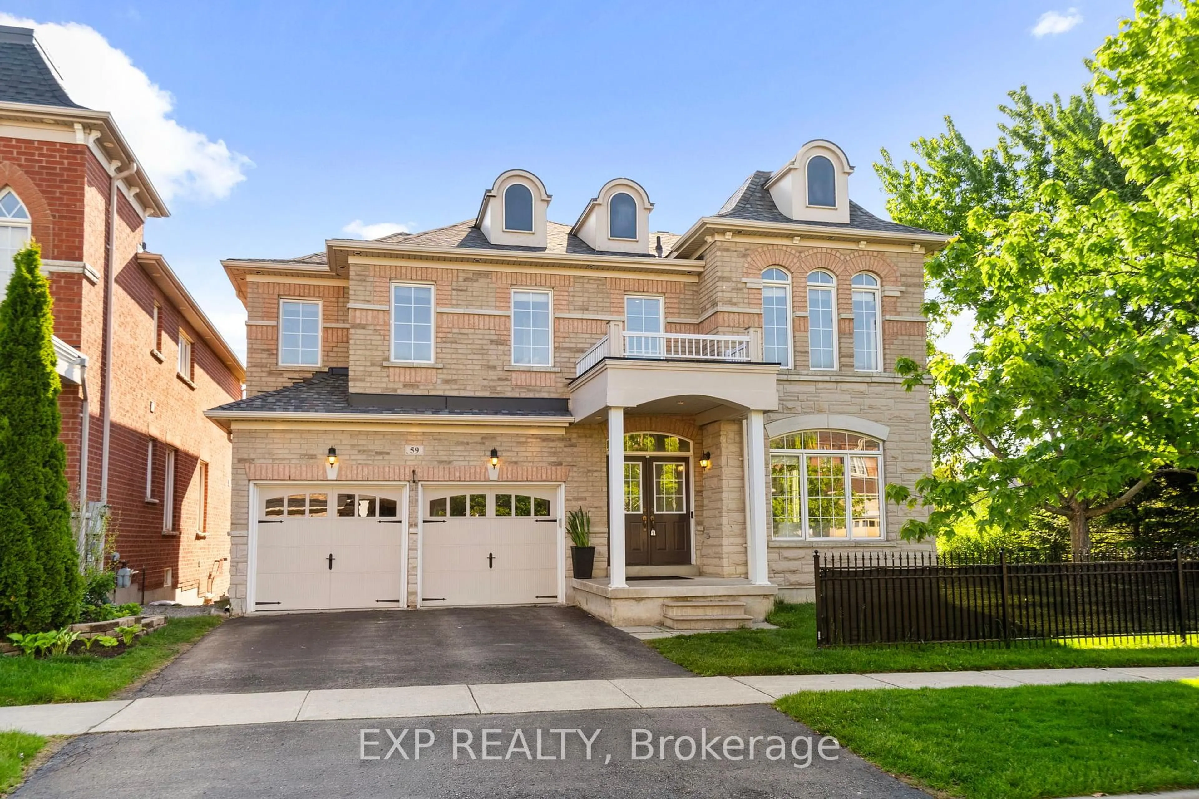 Home with brick exterior material, street for 59 Smoothwater Terr, Markham Ontario L6B 0E8