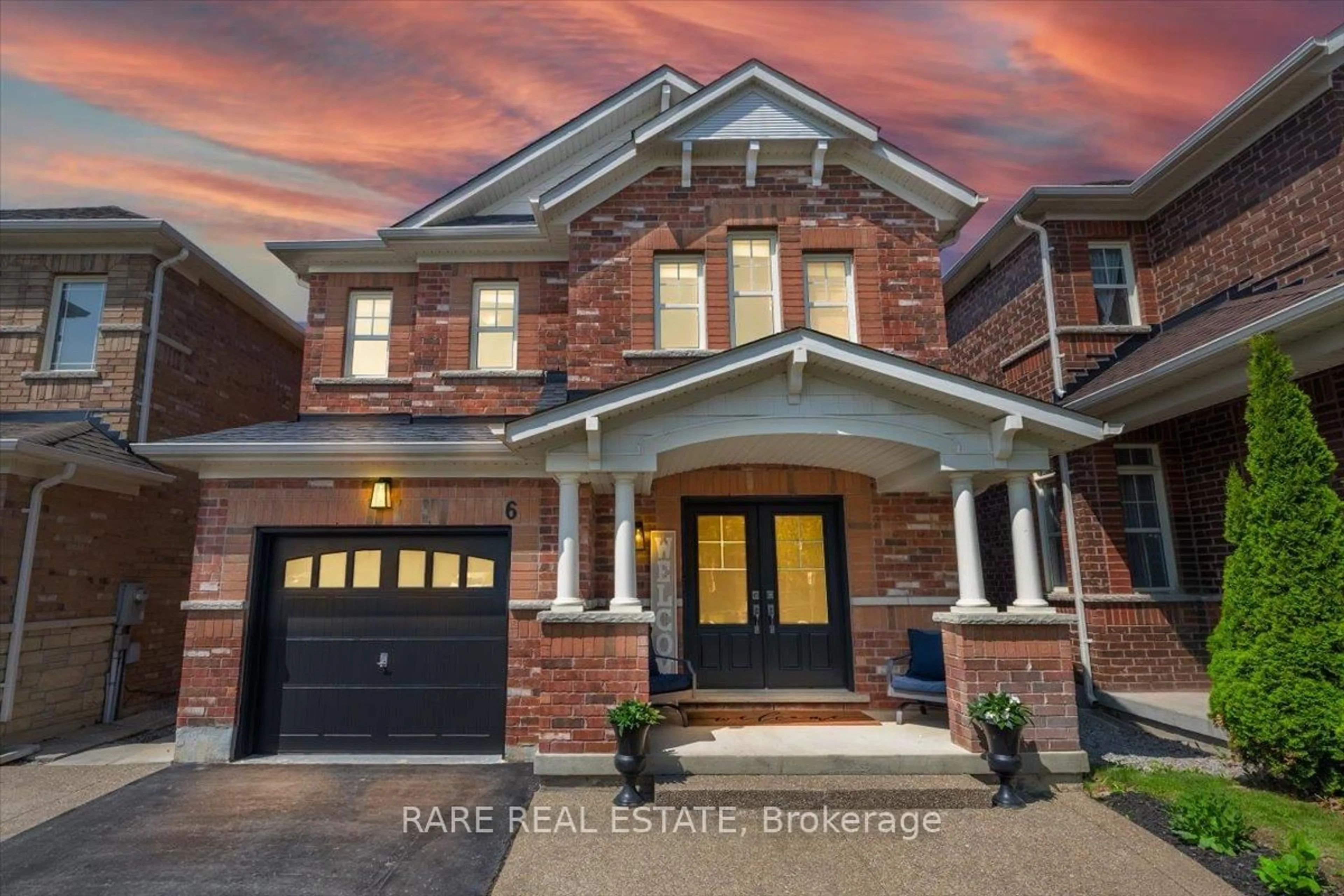 Home with brick exterior material, street for 6 Cherry Lane, New Tecumseth Ontario L9R 0M1