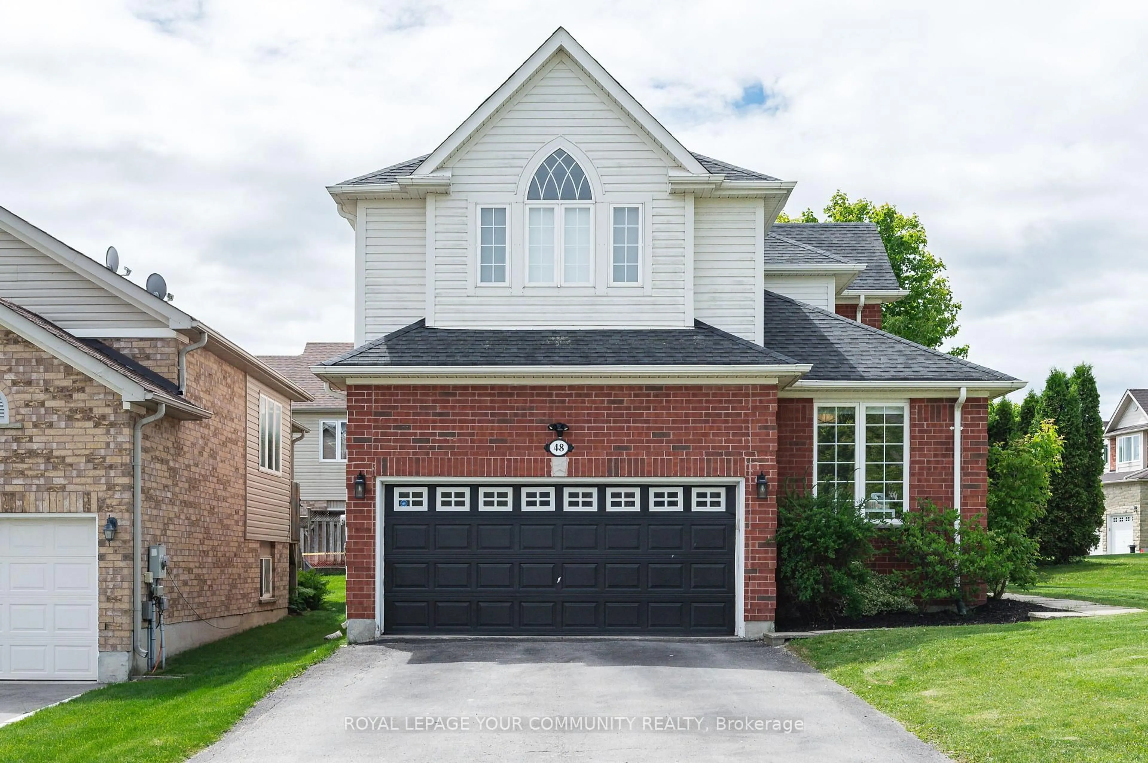 Home with brick exterior material, street for 48 Dr Jones Dr, King Ontario L0G 1T0