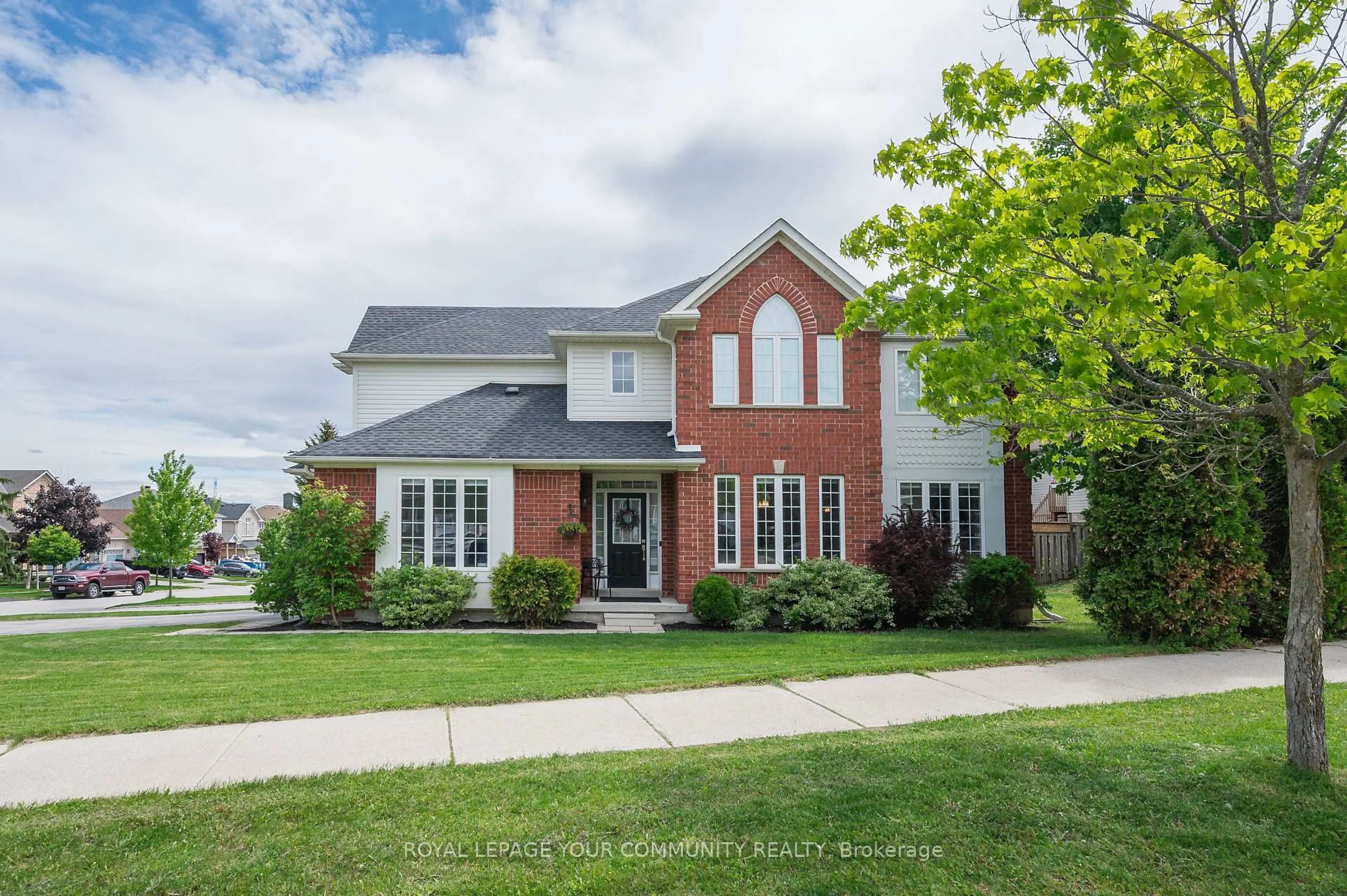 Home with brick exterior material, street for 48 Dr Jones Dr, King Ontario L0G 1T0