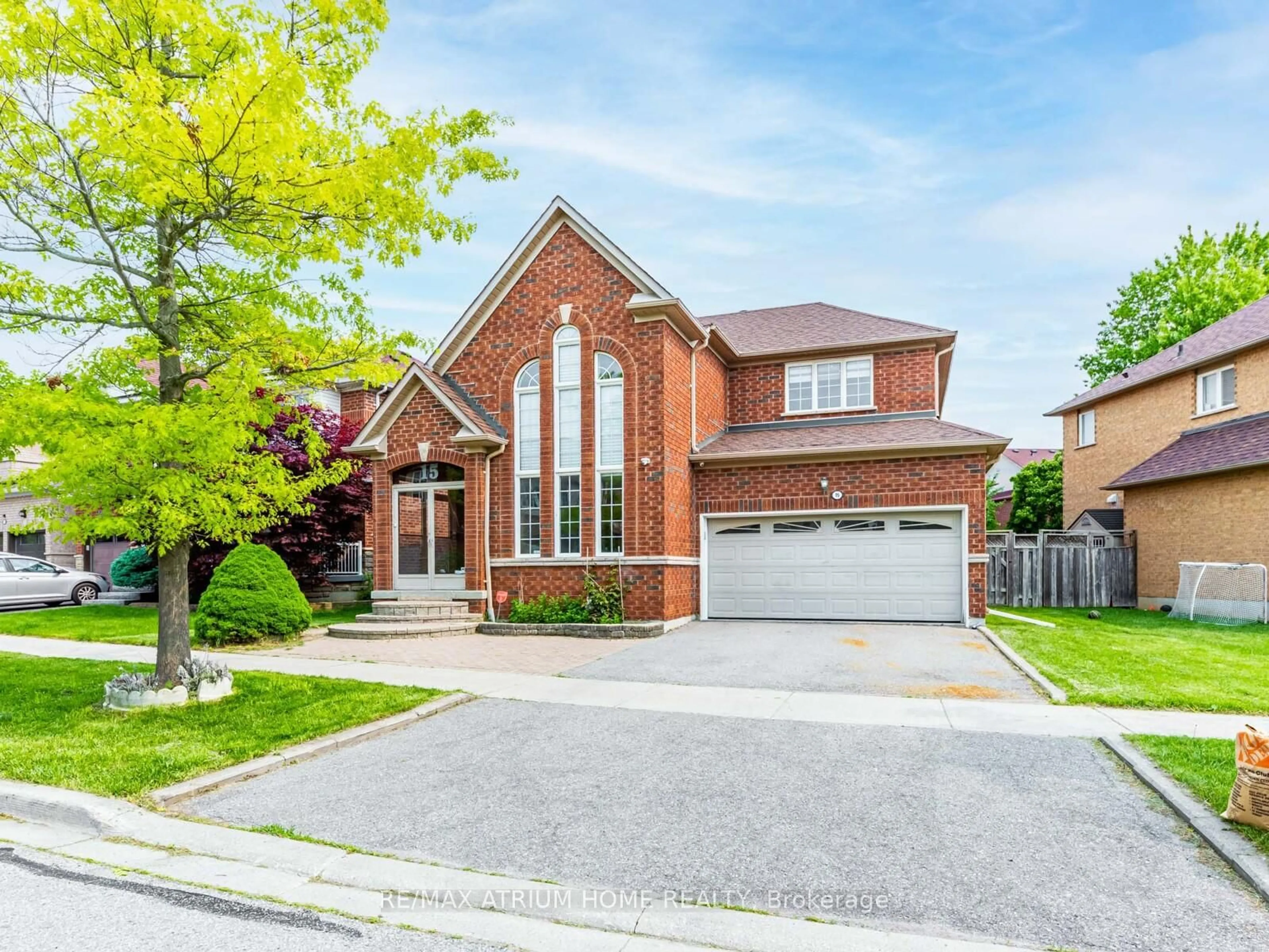 Home with brick exterior material, street for 15 Pinecrest St, Markham Ontario L6E 1C7